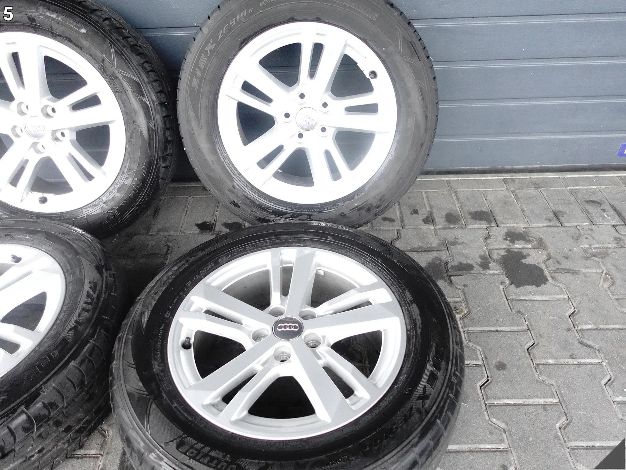AUDI Q3 83A F3 KOŁA FELGI +OPONY FALKEN 215/65 19ROK 8,7MM LATO 7Jx17 ET40 AUDI Q3 83A F3 KOŁA FELGI +OPONY FALKEN 215/65 19ROK 8,7MM LATO 7Jx17 ET40 - obrazek 6