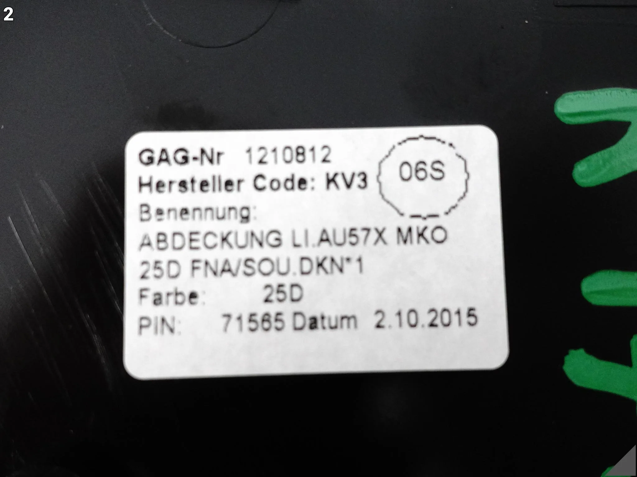 AUDI A7 S7 RS7 4G8 A6 S6 RS6 4G0 C7 10-18 BOCZEK ZAŚLEPKA TUNELU LEWA 25D AUDI A7 S7 RS7 4G8 A6 S6 RS6 4G0 C7 10-18 BOCZEK ZAŚLEPKA TUNELU LEWA 25D - obrazek 3