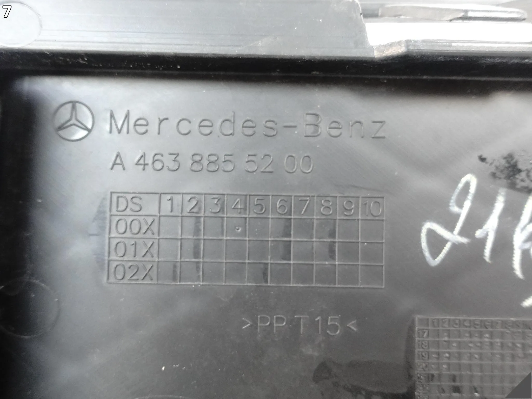MERCEDES G-KLASA AMG W463 W464 III LIFT MOPF 18-24 KRATKA W ZDERZKA PRAWA MERCEDES G-KLASA AMG W463 W464 III LIFT MOPF 18-24 KRATKA W ZDERZKA PRAWA - obrazek 8