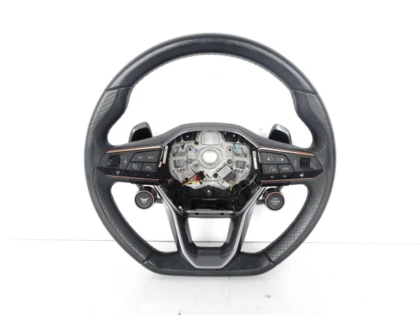 CUPRA LEON 5FA FORMENTOR 5FF KIEROWNICA WIELOFUNKCYJNA SKÓRA ŁOPATKI XEY