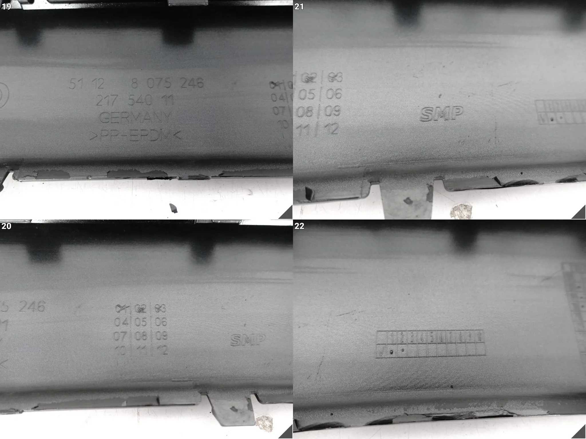 BMW 8 G14 G15 G16 M-PAKIET MSP 18-22 SPOILER DYFUZOR DOKŁADKA ZDERZAKA TYŁ BMW 8 G14 G15 G16 M-PAKIET MSP 18-22 SPOILER DYFUZOR DOKŁADKA ZDERZAKA TYŁ - obrazek 14