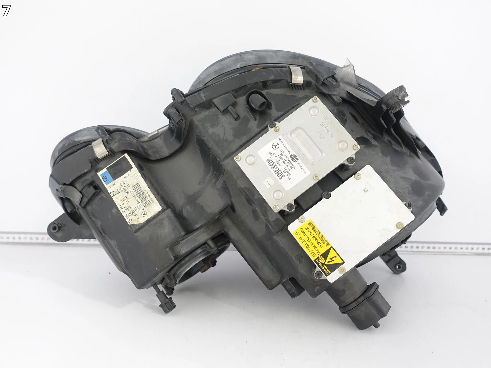MERCEDES E-KLASA W211 S211 02-06 LAMPA XENON LEWA PRZÓD EUROPA MERCEDES E-KLASA W211 S211 02-06 LAMPA XENON LEWA PRZÓD EUROPA - obrazek 8