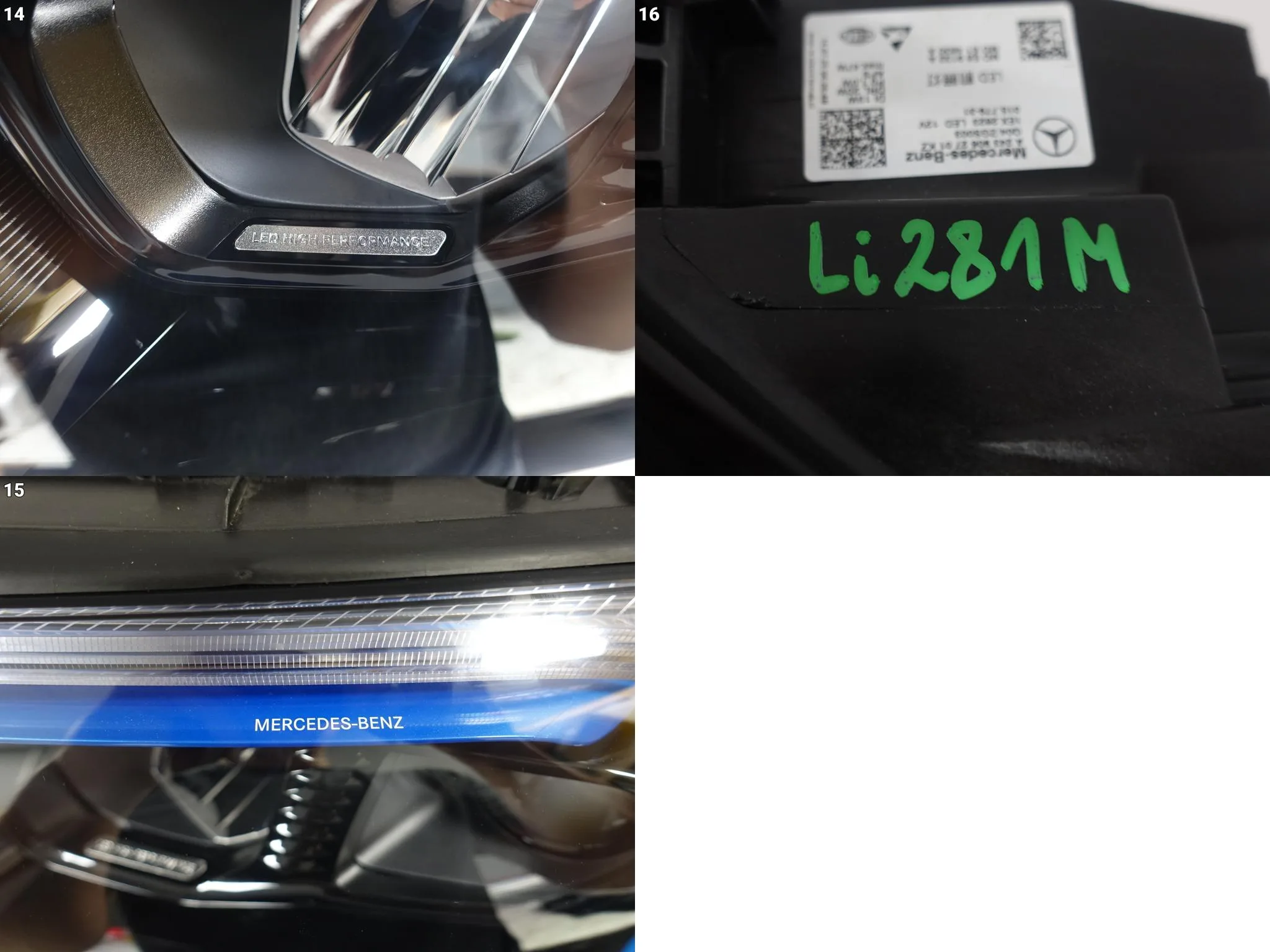 MERCEDES EQB EQA H243 X243 21- FULL LED HIGH PERFORMANCE LAMPA LEWA EU MERCEDES EQB EQA H243 X243 21- FULL LED HIGH PERFORMANCE LAMPA LEWA EU - obrazek 15