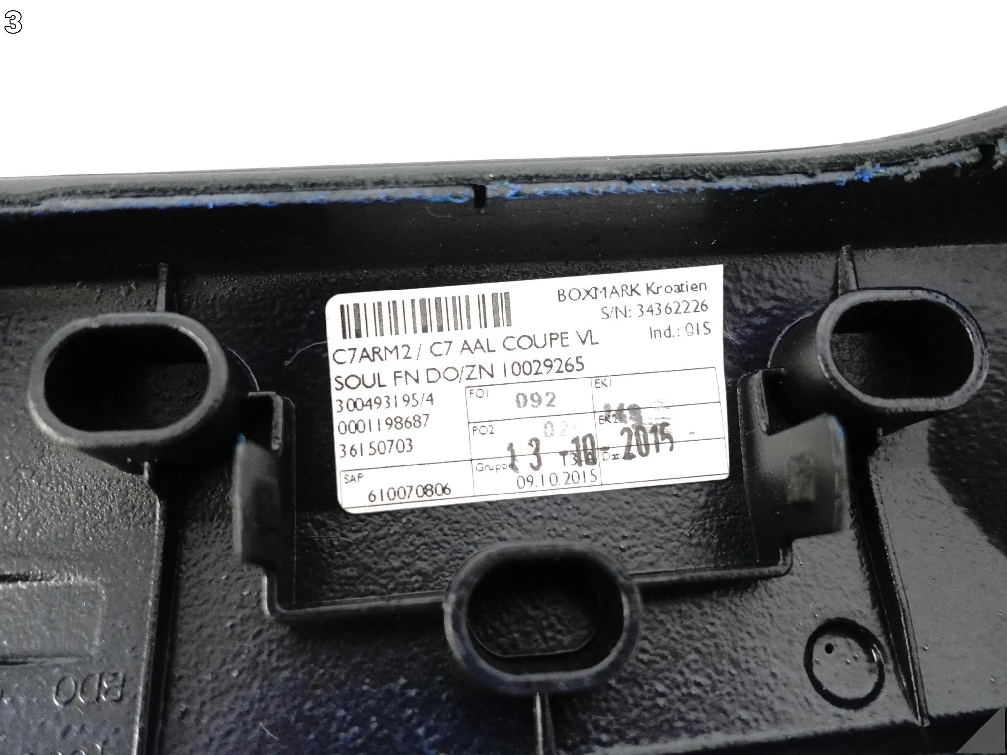 AUDI A7 S7 RS7 4G8 C7 10-18 PODŁOKIETNIK UCHWYT SKÓRA DRZWI LEWY PRZÓD SOUL AUDI A7 S7 RS7 4G8 C7 10-18 PODŁOKIETNIK UCHWYT SKÓRA DRZWI LEWY PRZÓD SOUL - obrazek 4