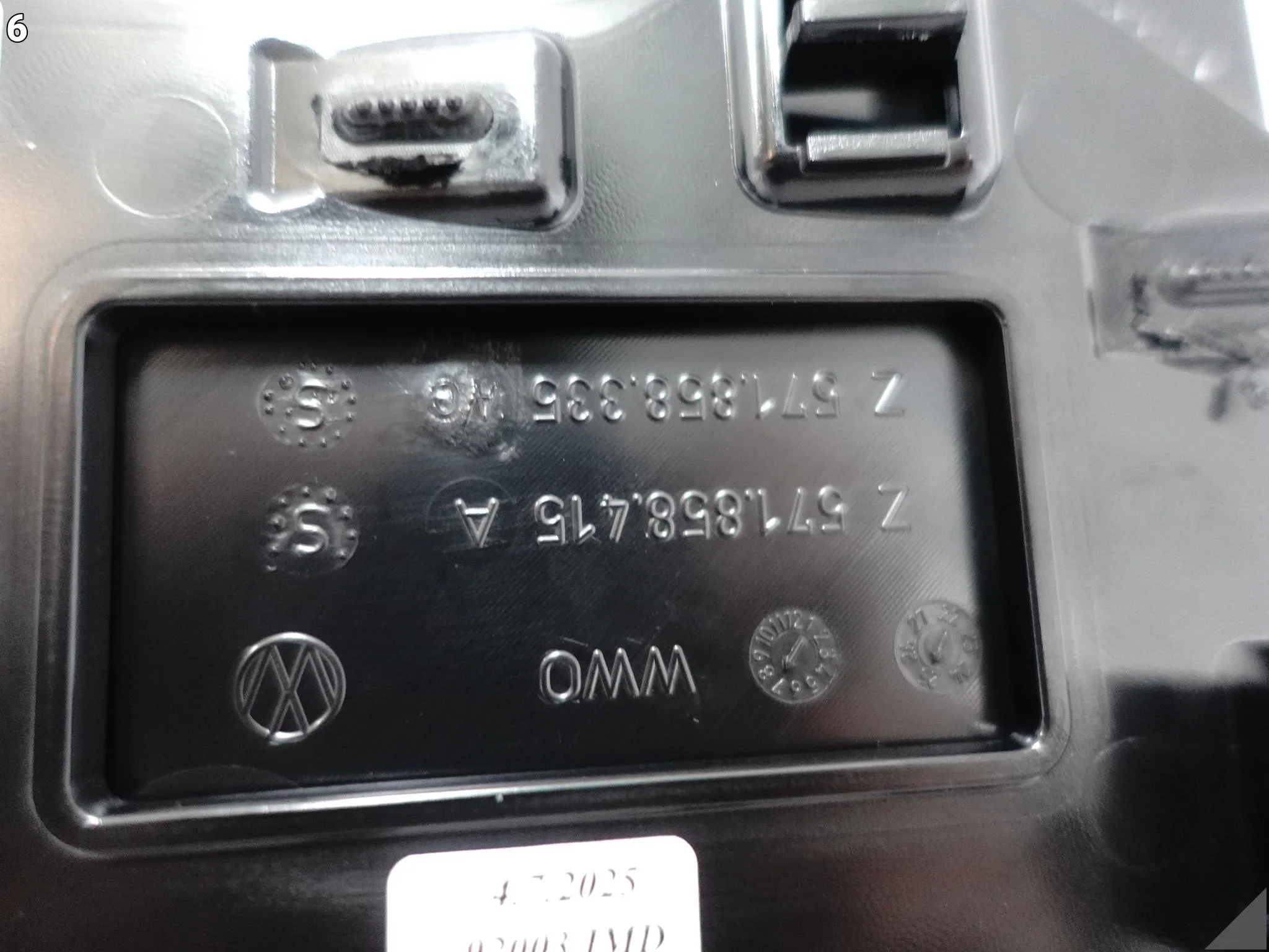 VW TIGUAN CT1 III 571 24- OSŁONA PANEL DESKI ROZDZIELCZEJ WLOT KRATKA LEWA VW TIGUAN CT1 III 571 24- OSŁONA PANEL DESKI ROZDZIELCZEJ WLOT KRATKA LEWA - obrazek 7