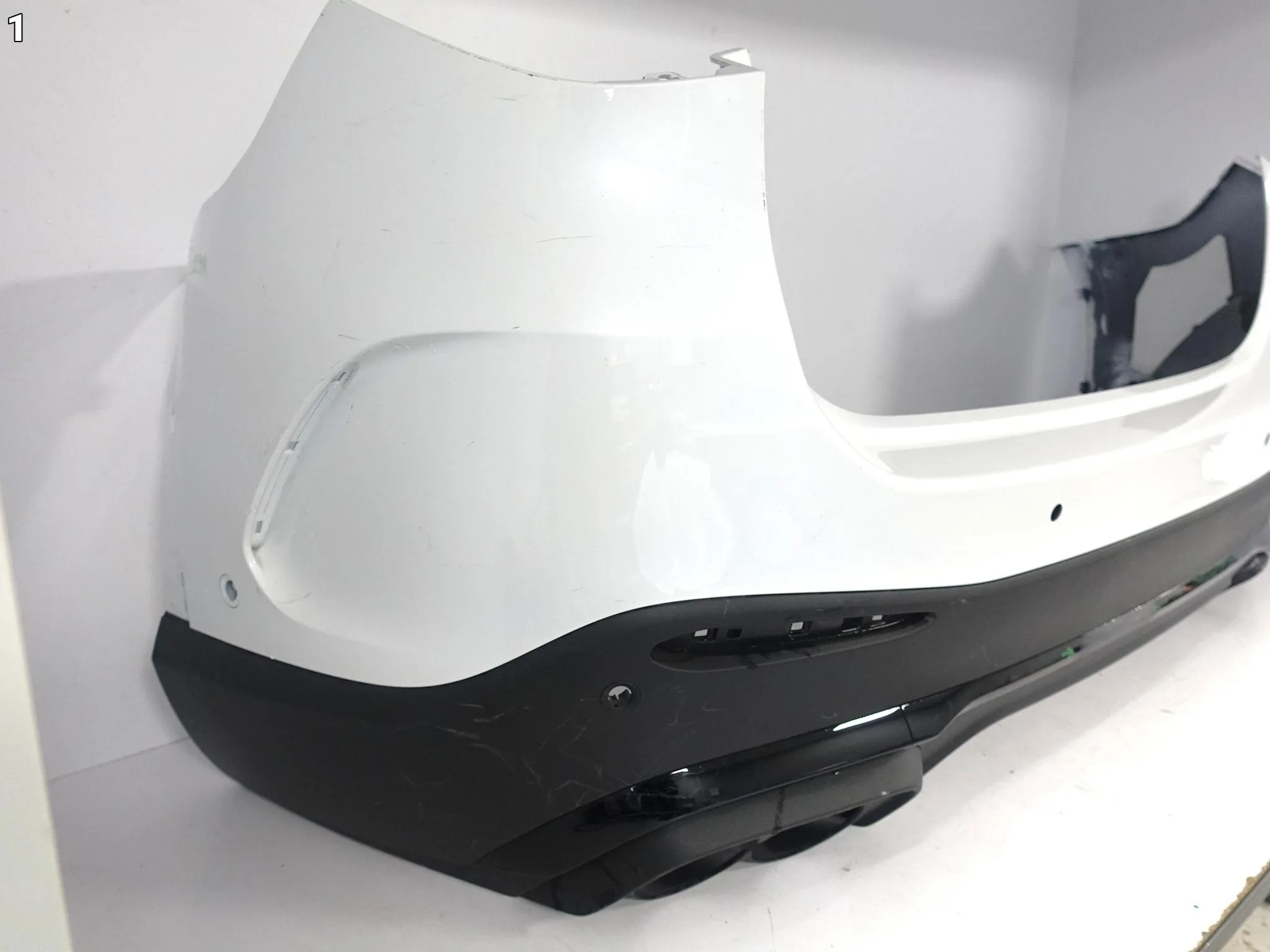MERCEDES GLC II X254 43 GLC43 AMG 22- ZDERZAK BUMPER SPOILER TYŁ (6xPDC) MERCEDES GLC II X254 43 GLC43 AMG 22- ZDERZAK BUMPER SPOILER TYŁ (6xPDC) - obrazek 2