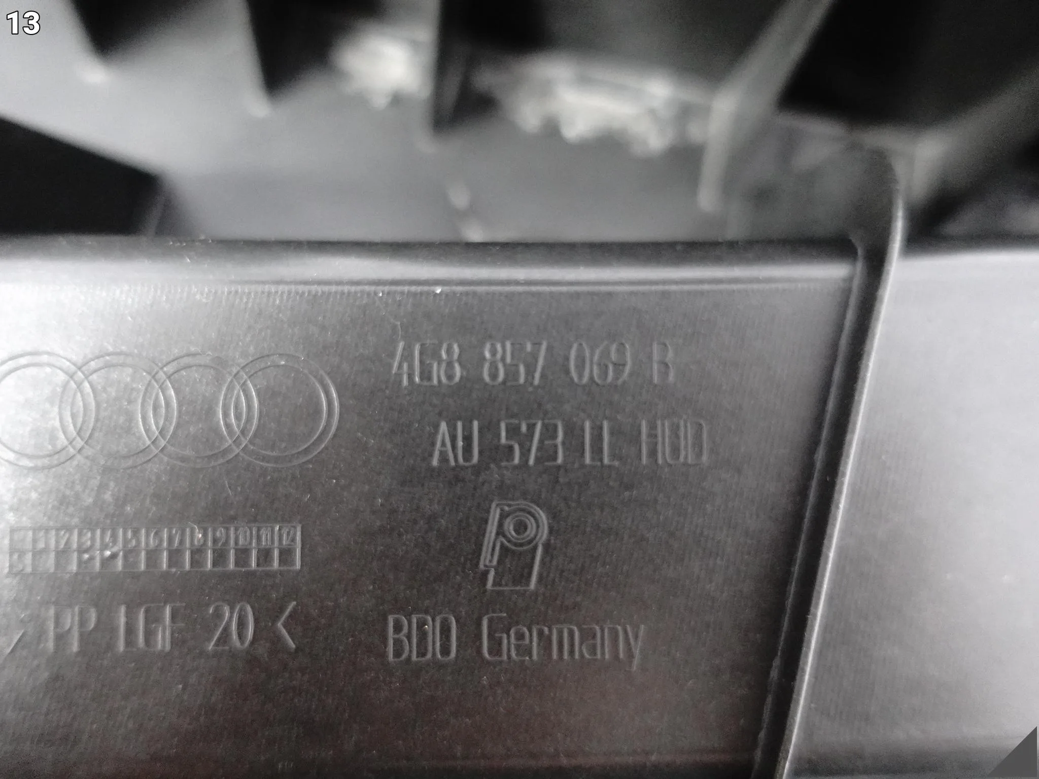 AUDI A7 S7 RS7 4G8 C7 LIFT 14-18 DESKA ROZDZIELCZA KONSOLA HEAD UP 24A AUDI A7 S7 RS7 4G8 C7 LIFT 14-18 DESKA ROZDZIELCZA KONSOLA HEAD UP 24A - obrazek 14