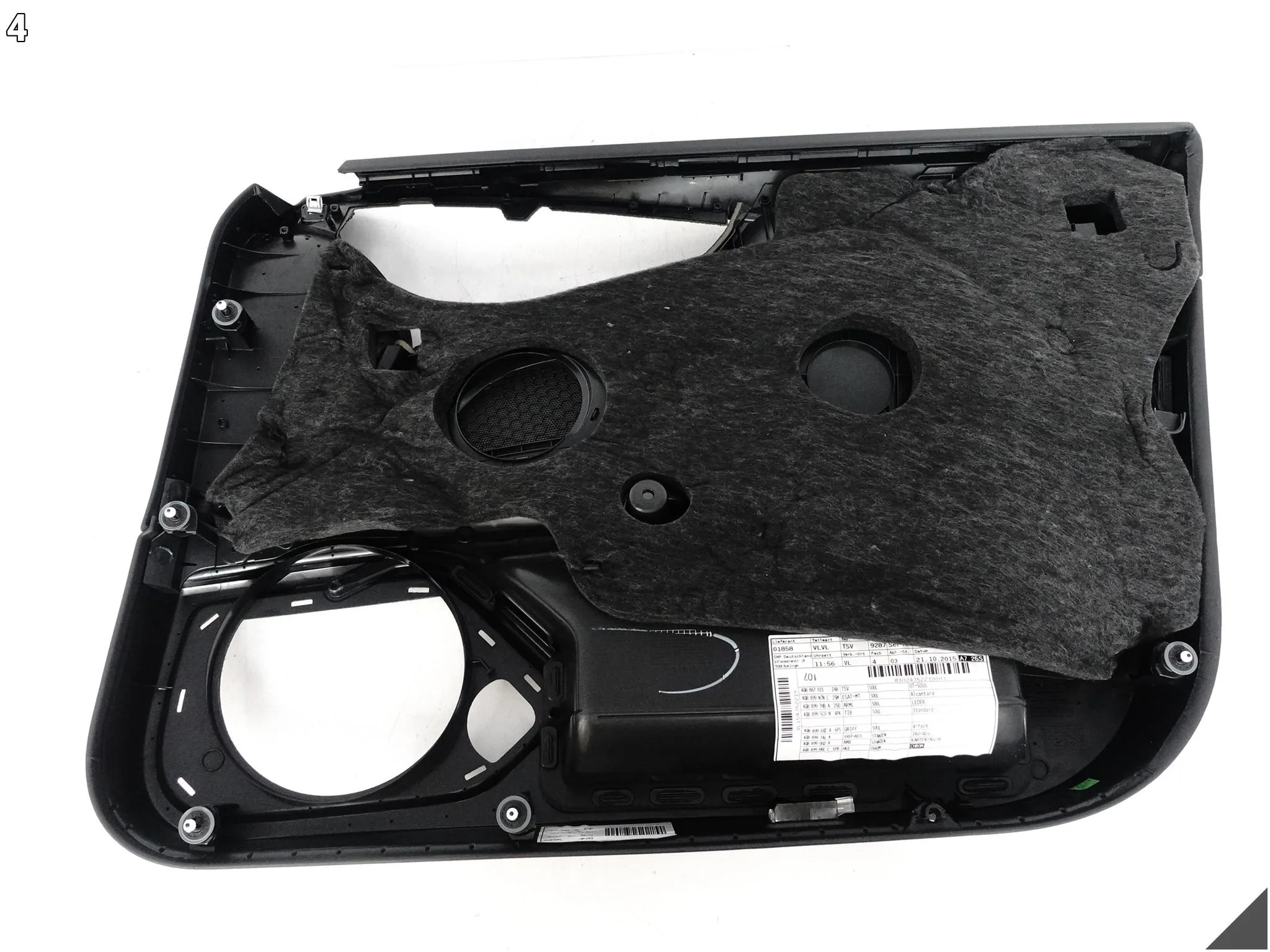 AUDI A7 S7 RS7 C7 4G8 10-18 TAPICERKA DRZWI LEWY PRZÓD ALCANTARA SOUL AUDI A7 S7 RS7 C7 4G8 10-18 TAPICERKA DRZWI LEWY PRZÓD ALCANTARA SOUL - obrazek 5
