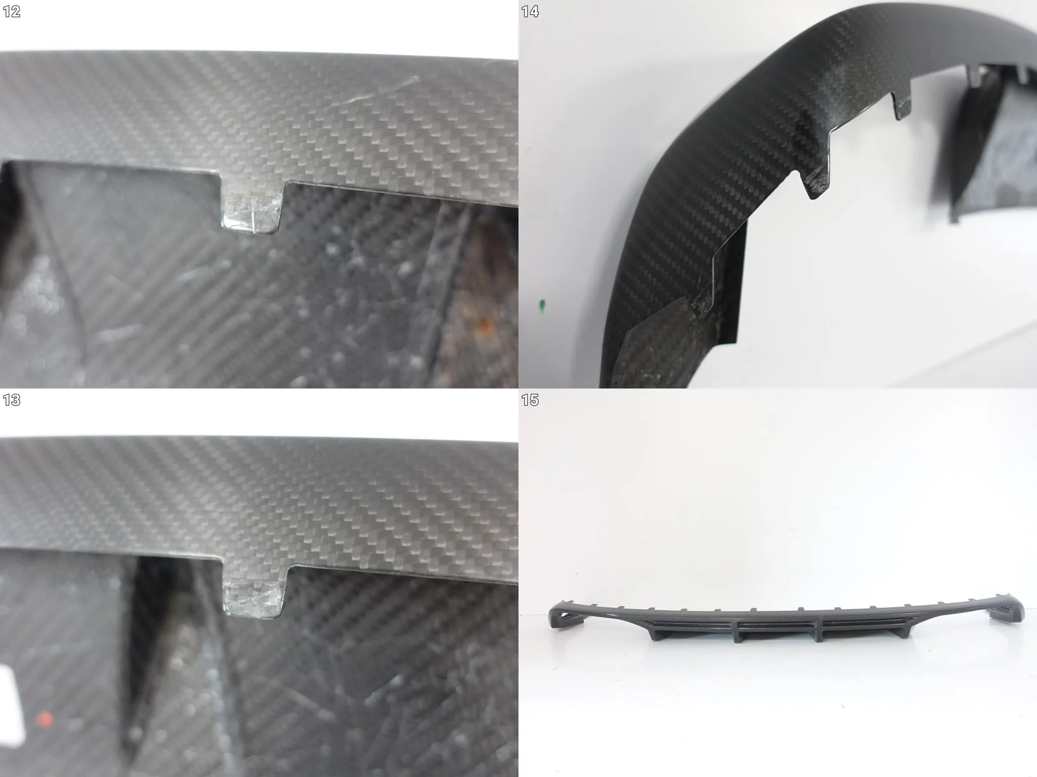 SEAT LEON III 5F4 5F0 HB ST CUPRA R LIFT 17-20 CARBON SPOILER W ZDERZAK TYŁ SEAT LEON III 5F4 5F0 HB ST CUPRA R LIFT 17-20 CARBON SPOILER W ZDERZAK TYŁ - obrazek 13