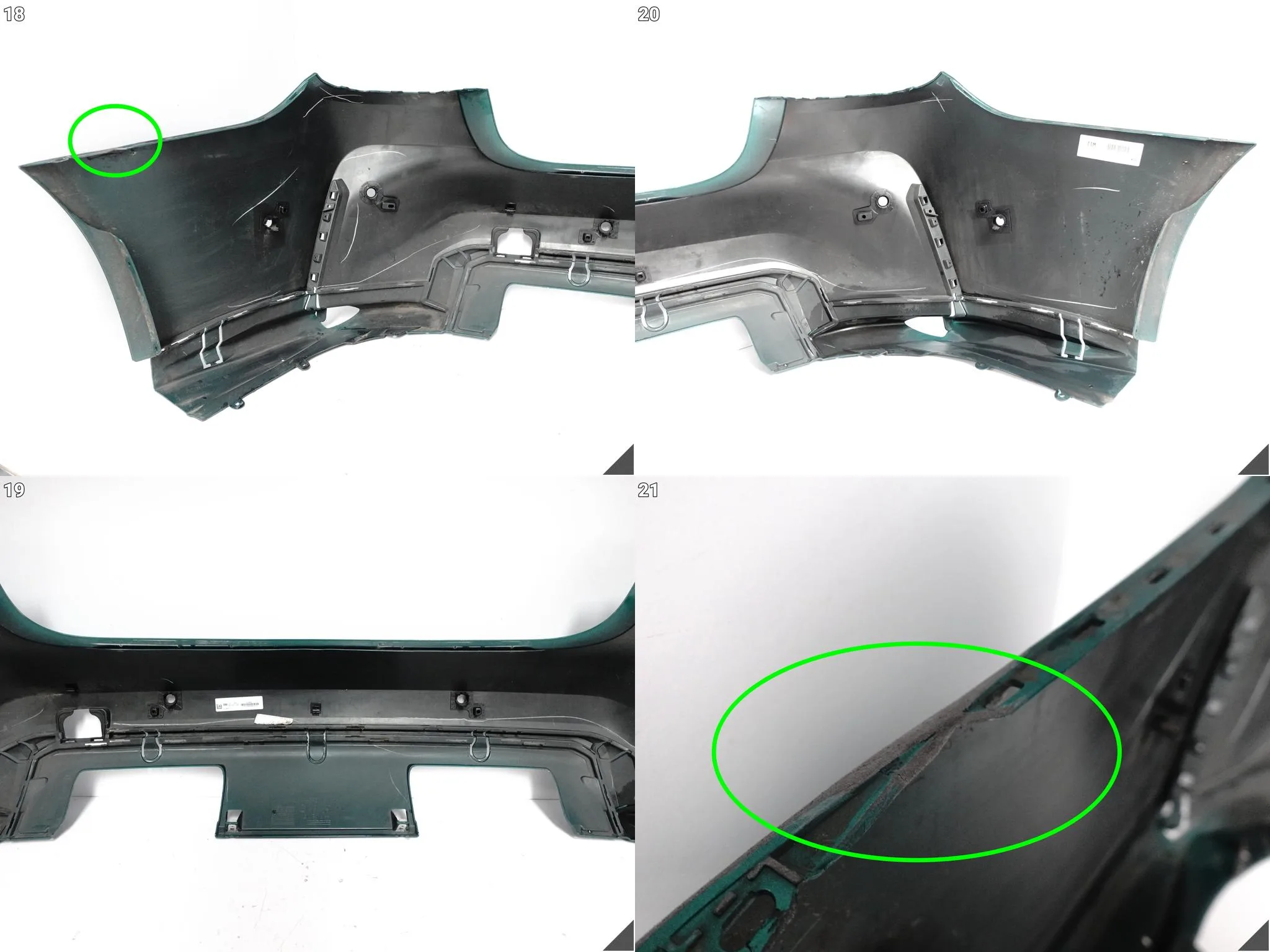 BMW M3 G80 M-POWER SEDAN LIMUZYNA 20- ZDERZAK BUMPER TYŁ (6xPDC) BMW M3 G80 M-POWER SEDAN LIMUZYNA 20- ZDERZAK BUMPER TYŁ (6xPDC) - obrazek 13