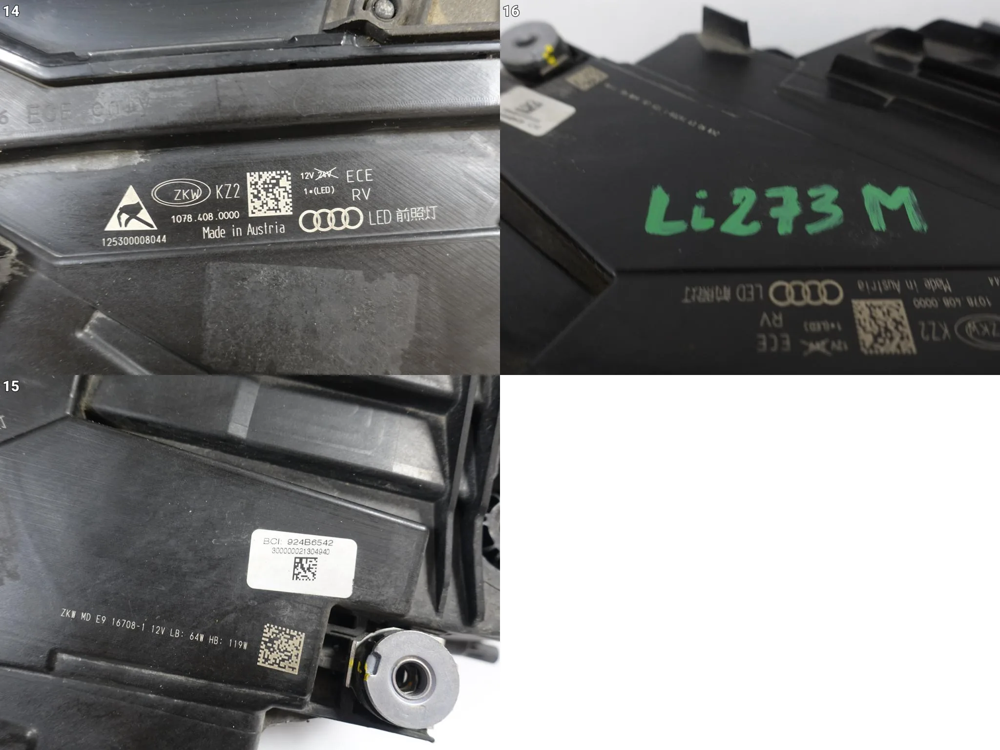 AUDI Q8 SQ8 4M8 18-23 LAMPA MATRIX FULL LED PRAWA PRZÓD EUROPA AUDI Q8 SQ8 4M8 18-23 LAMPA MATRIX FULL LED PRAWA PRZÓD EUROPA - obrazek 15