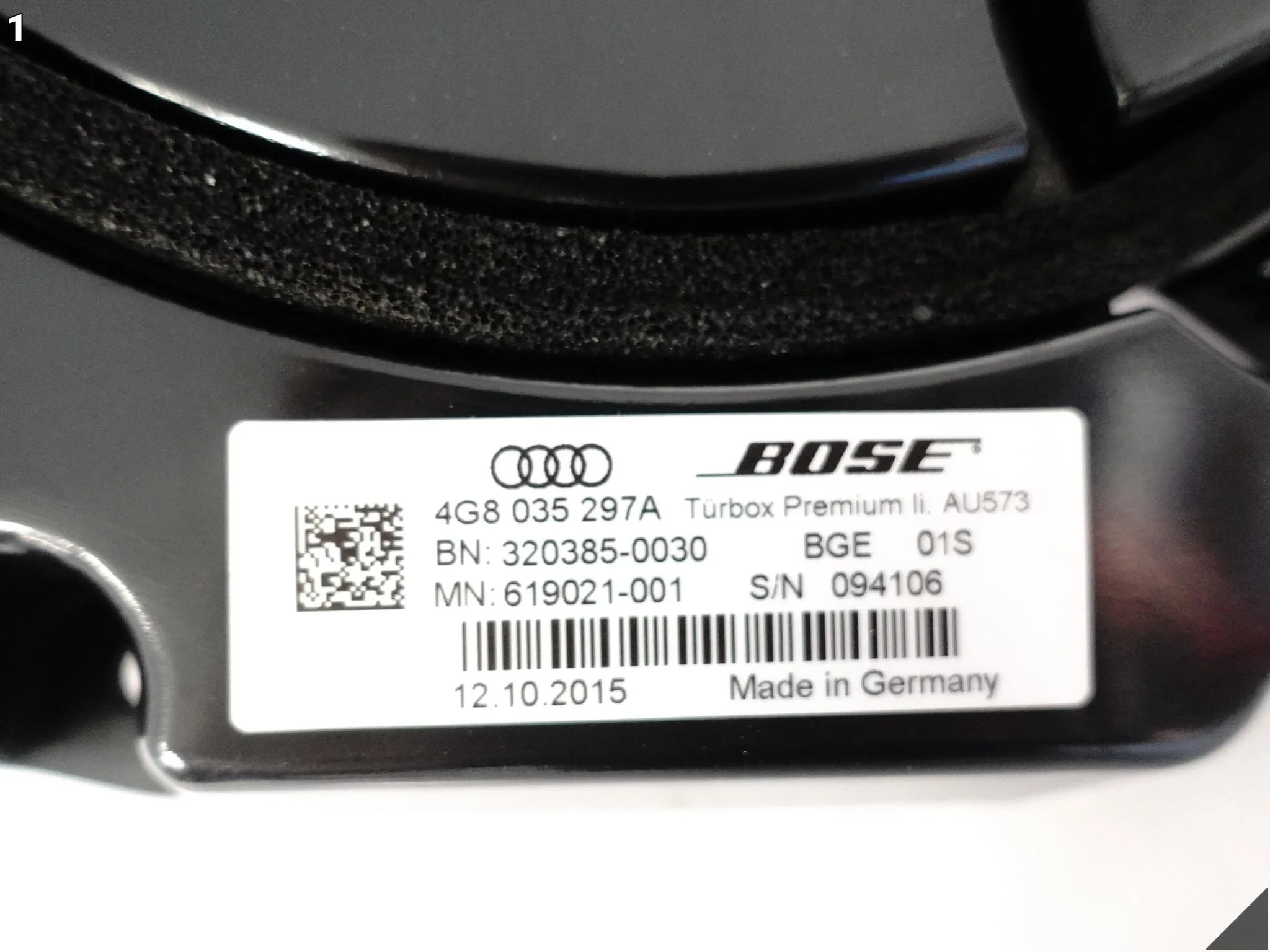 AUDI A7 S7 RS7 4G8 C7 14-18 LIFT ZESTAW GŁOŚNIKÓW WZMACNIACZ BOSE AUDI A7 S7 RS7 4G8 C7 14-18 LIFT ZESTAW GŁOŚNIKÓW WZMACNIACZ BOSE - obrazek 2
