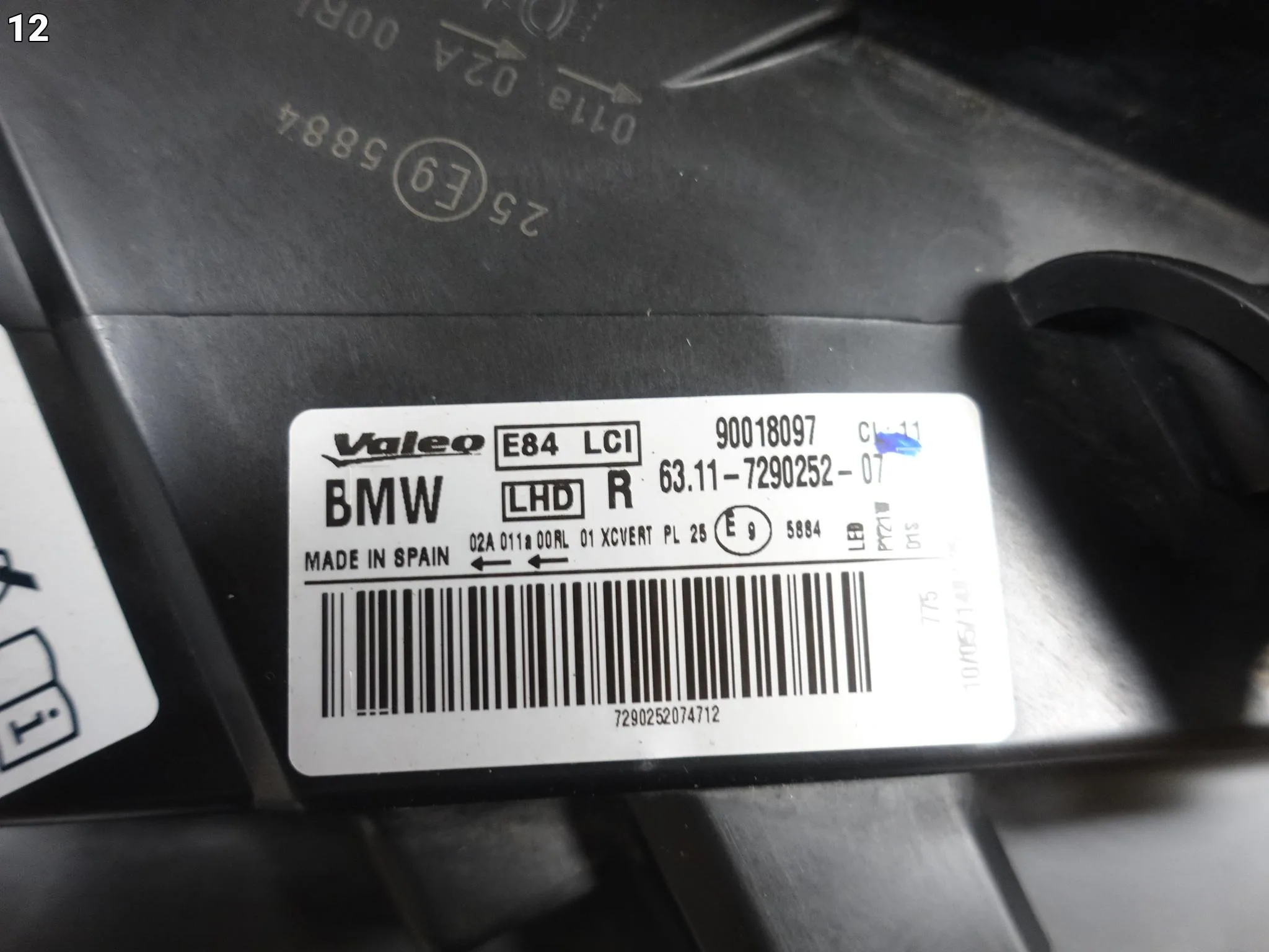 BMW X1 E84 LIFT LCI 12-15 LAMPA XENON + LED SKRĘTNA DYNAMIC PRAWA EUROPA BMW X1 E84 LIFT LCI 12-15 LAMPA XENON + LED SKRĘTNA DYNAMIC PRAWA EUROPA - obrazek 13