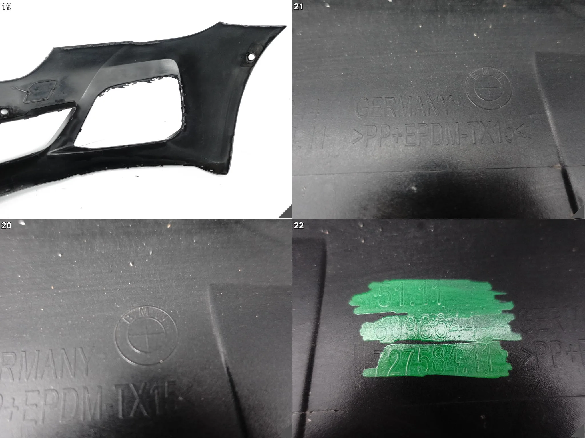 BMW 5 G30 G31 M-PAKIET MSP LCI / LIFT 20-24 ZDERZAK BUMPER PRZÓD (6xPDC) BMW 5 G30 G31 M-PAKIET MSP LCI / LIFT 20-24 ZDERZAK BUMPER PRZÓD (6xPDC) - obrazek 14