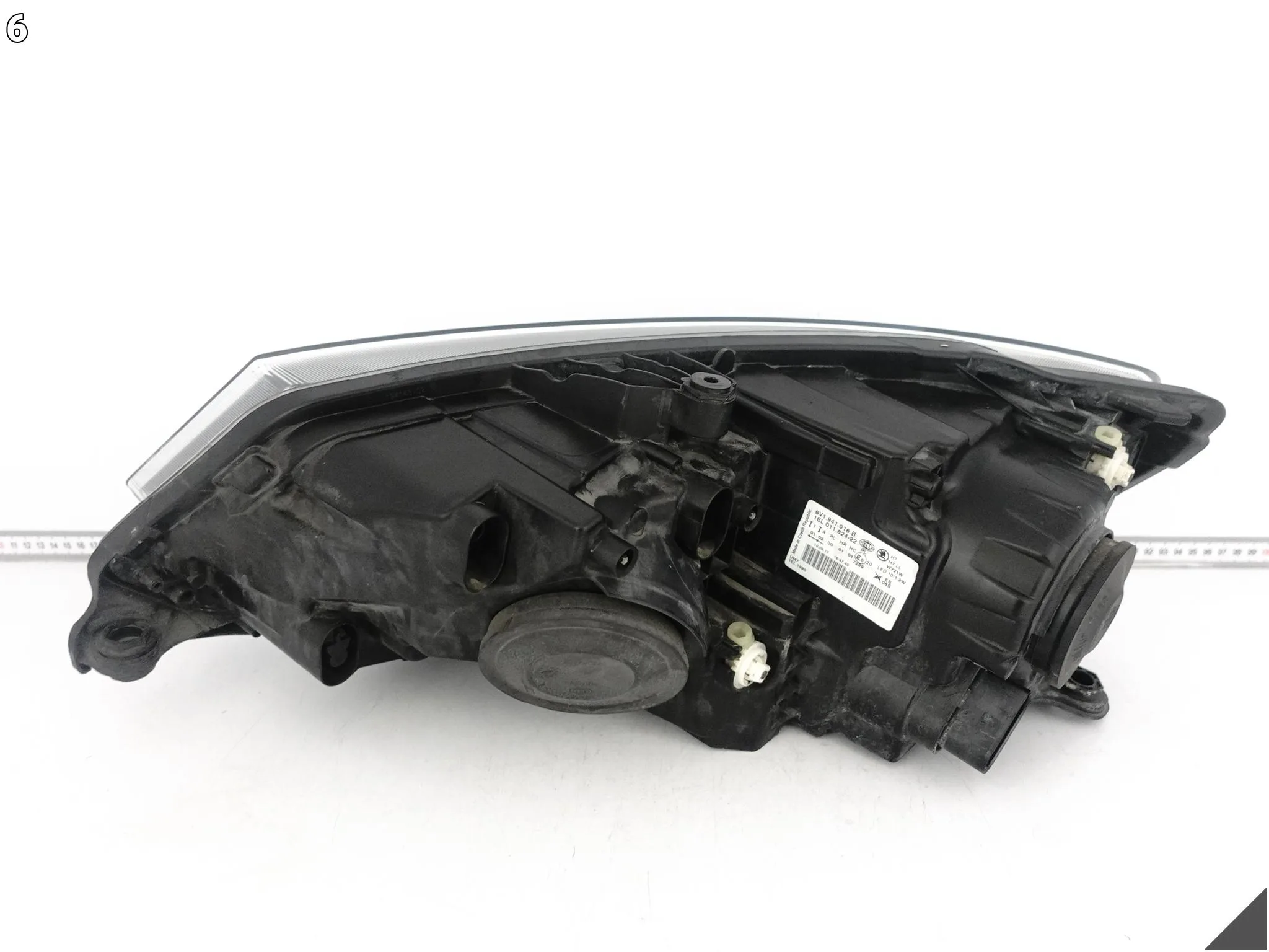 SKODA FABIA III 3 6V1 14-18 LAMPA HALOGEN ZWYKŁA + LED PRAWA PRZÓD EUROPA SKODA FABIA III 3 6V1 14-18 LAMPA HALOGEN ZWYKŁA + LED PRAWA PRZÓD EUROPA - obrazek 7