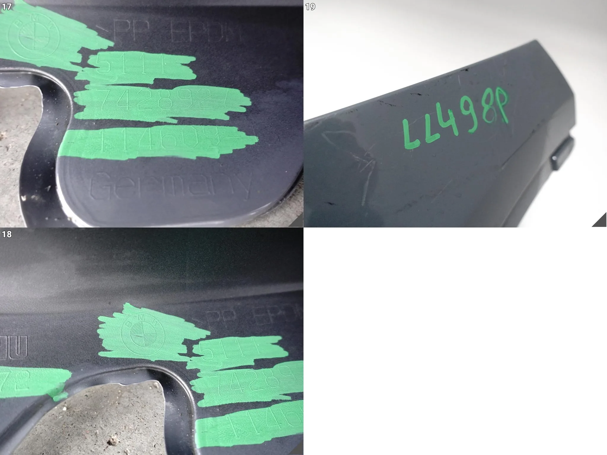 BMW X2 F39 ZWYKŁY/BASIC 17-23 ZDERZAK BUMPER PRZÓD (BEZ PDC SPRYSKÓW) BMW X2 F39 ZWYKŁY/BASIC 17-23 ZDERZAK BUMPER PRZÓD (BEZ PDC SPRYSKÓW) - obrazek 15