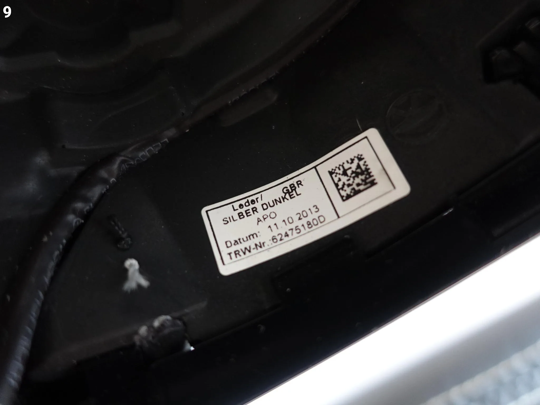 AUDI S3 A3 8V0 13-20 KIEROWNICA WIELOFUNKCYJA SPORTOWA SKÓRA SZARA NIĆ VMJ AUDI S3 A3 8V0 13-20 KIEROWNICA WIELOFUNKCYJA SPORTOWA SKÓRA SZARA NIĆ VMJ - obrazek 10