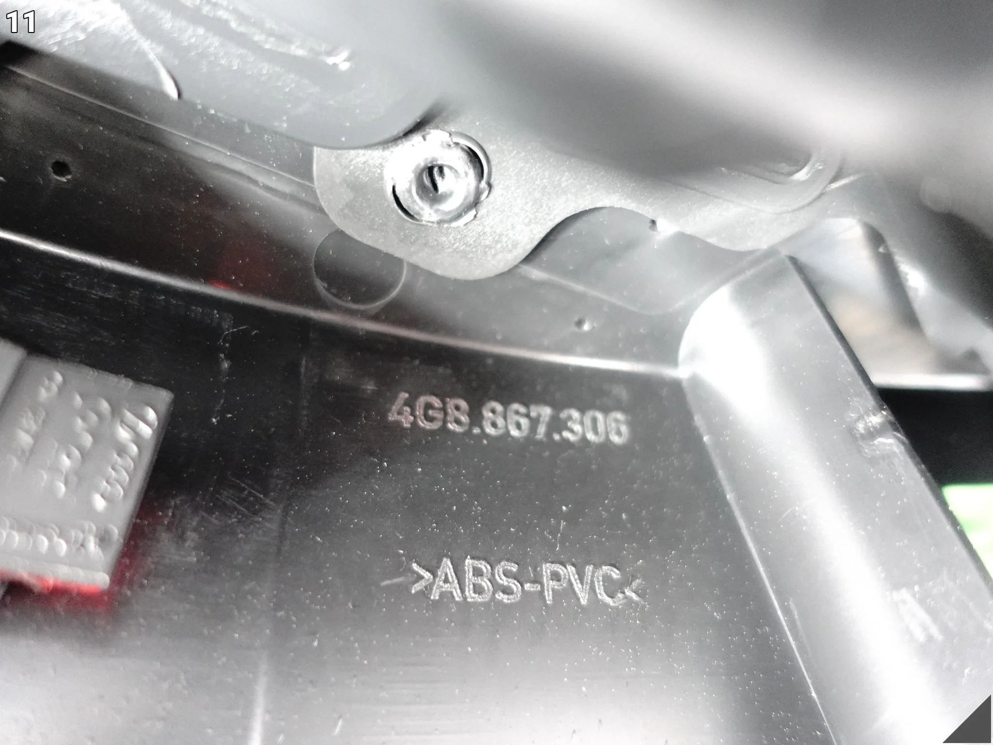 AUDI A7 S7 RS7 C7 4G8 10-18 TAPICERKA BOCZEK DRZWI PRAWY TYŁ ALCANTARA SOUL AUDI A7 S7 RS7 C7 4G8 10-18 TAPICERKA BOCZEK DRZWI PRAWY TYŁ ALCANTARA SOUL - obrazek 12