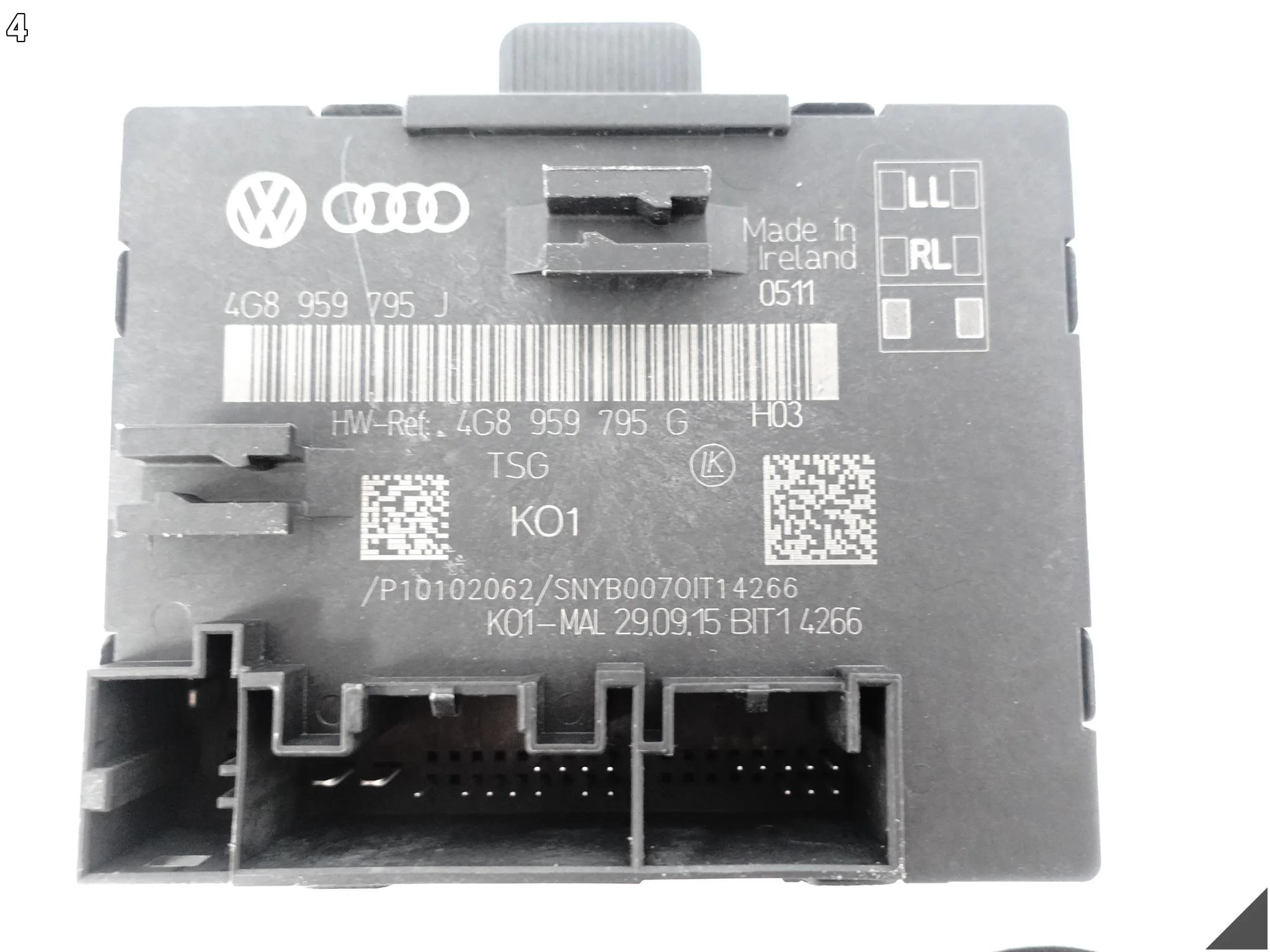 AUDI RS7 S7 A7 4G8 RS6 S6 A6 4G0 C7 10-18 MODUŁ DRZWI TYŁ R = L AUDI RS7 S7 A7 4G8 RS6 S6 A6 4G0 C7 10-18 MODUŁ DRZWI TYŁ R = L - obrazek 5