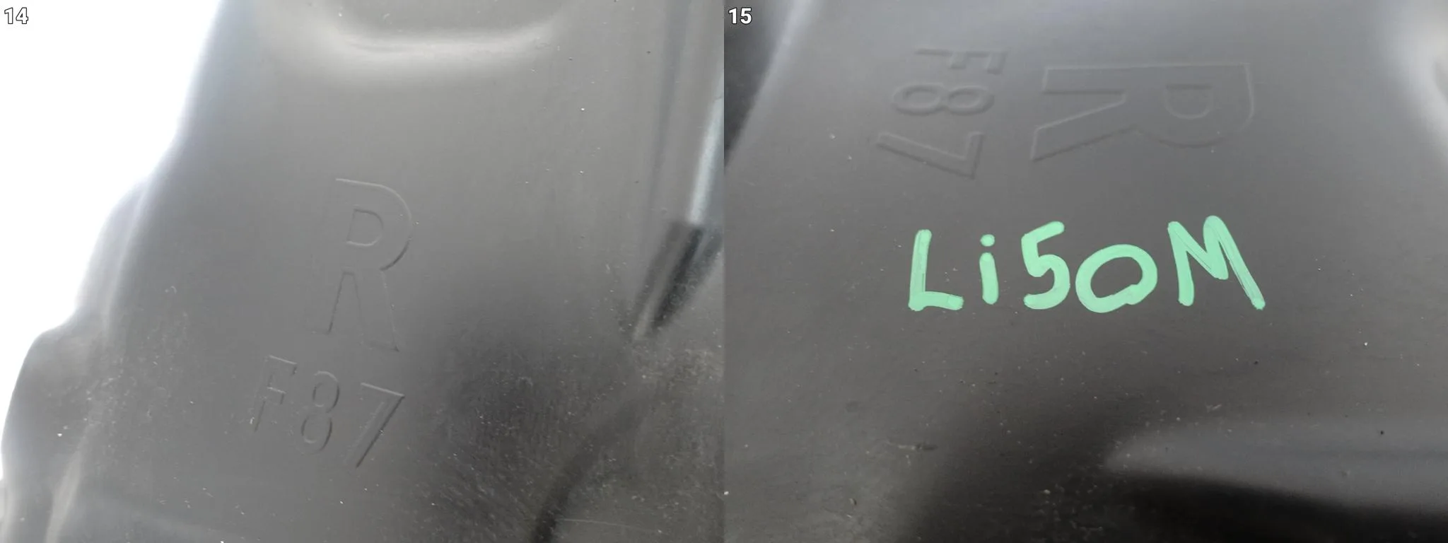 BMW M2 F87 LCI 16-21 NADKOLE POSZYCIE WNĘKI KOŁA PRAWE PRZÓD CZĘŚĆ TYLNA BMW M2 F87 LCI 16-21 NADKOLE POSZYCIE WNĘKI KOŁA PRAWE PRZÓD CZĘŚĆ TYLNA - obrazek 15