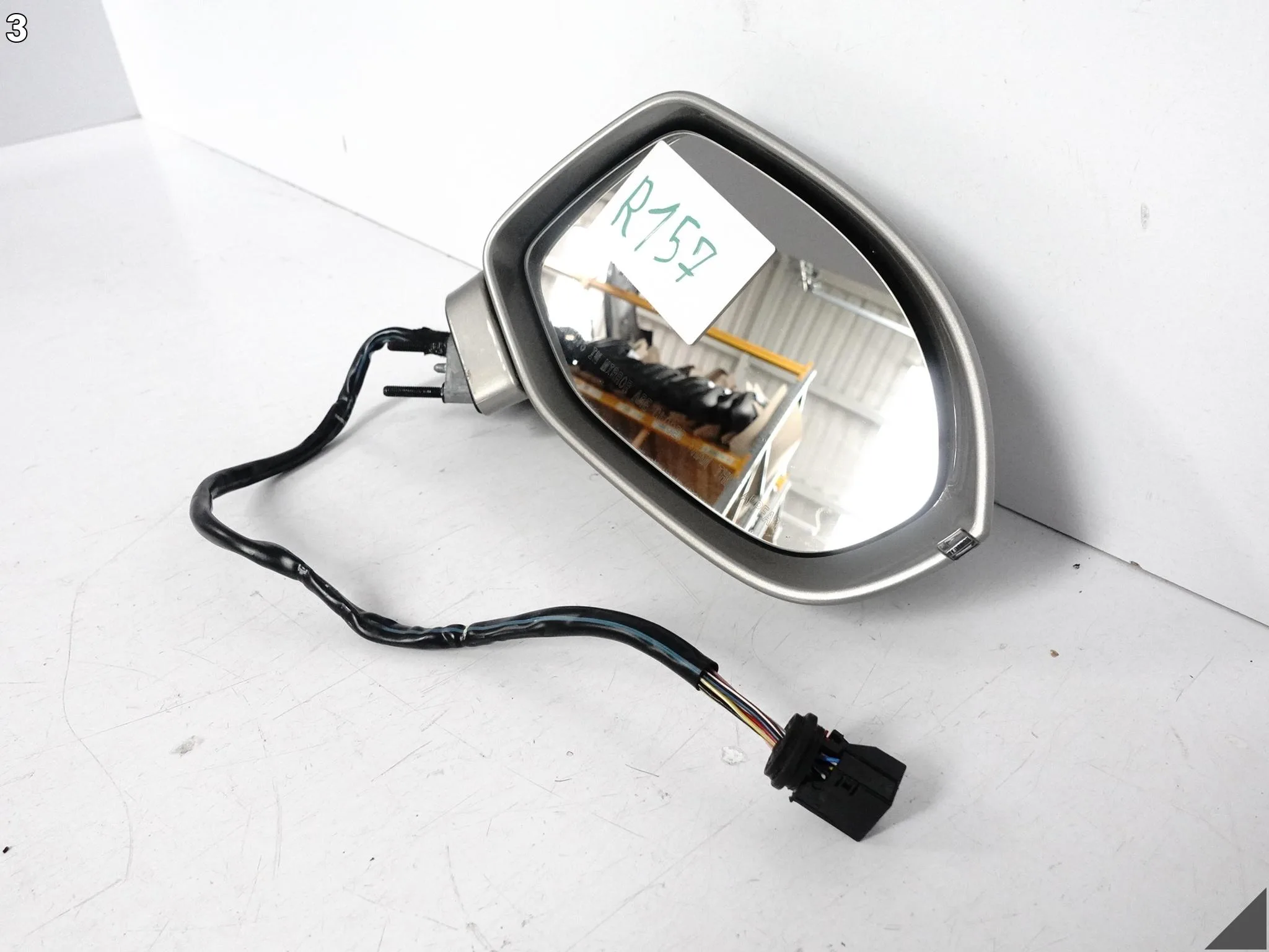 AUDI A7 S7 4G8 C7 10-18 LUSTERKO PRAWE KOLOR N3N3 12 PIN EUROPA AUDI A7 S7 4G8 C7 10-18 LUSTERKO PRAWE KOLOR N3N3 12 PIN EUROPA - obrazek 4
