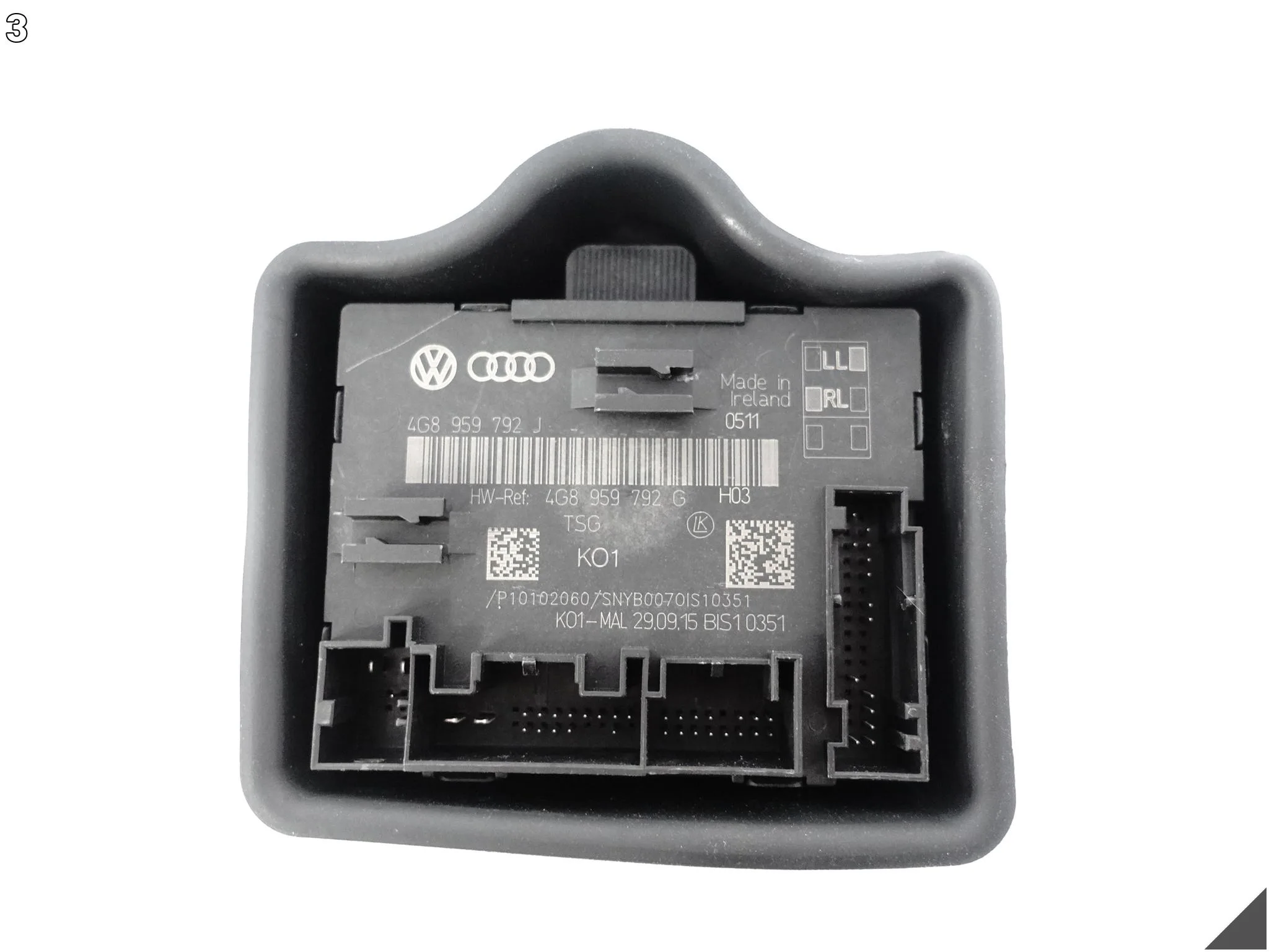 AUDI A7 S7 RS7 4G8 A6 S6 RS6 4G0 C7 10-18 MODUŁ STEROWNIK DRZWI PRAWY PRZÓD AUDI A7 S7 RS7 4G8 A6 S6 RS6 4G0 C7 10-18 MODUŁ STEROWNIK DRZWI PRAWY PRZÓD - obrazek 4