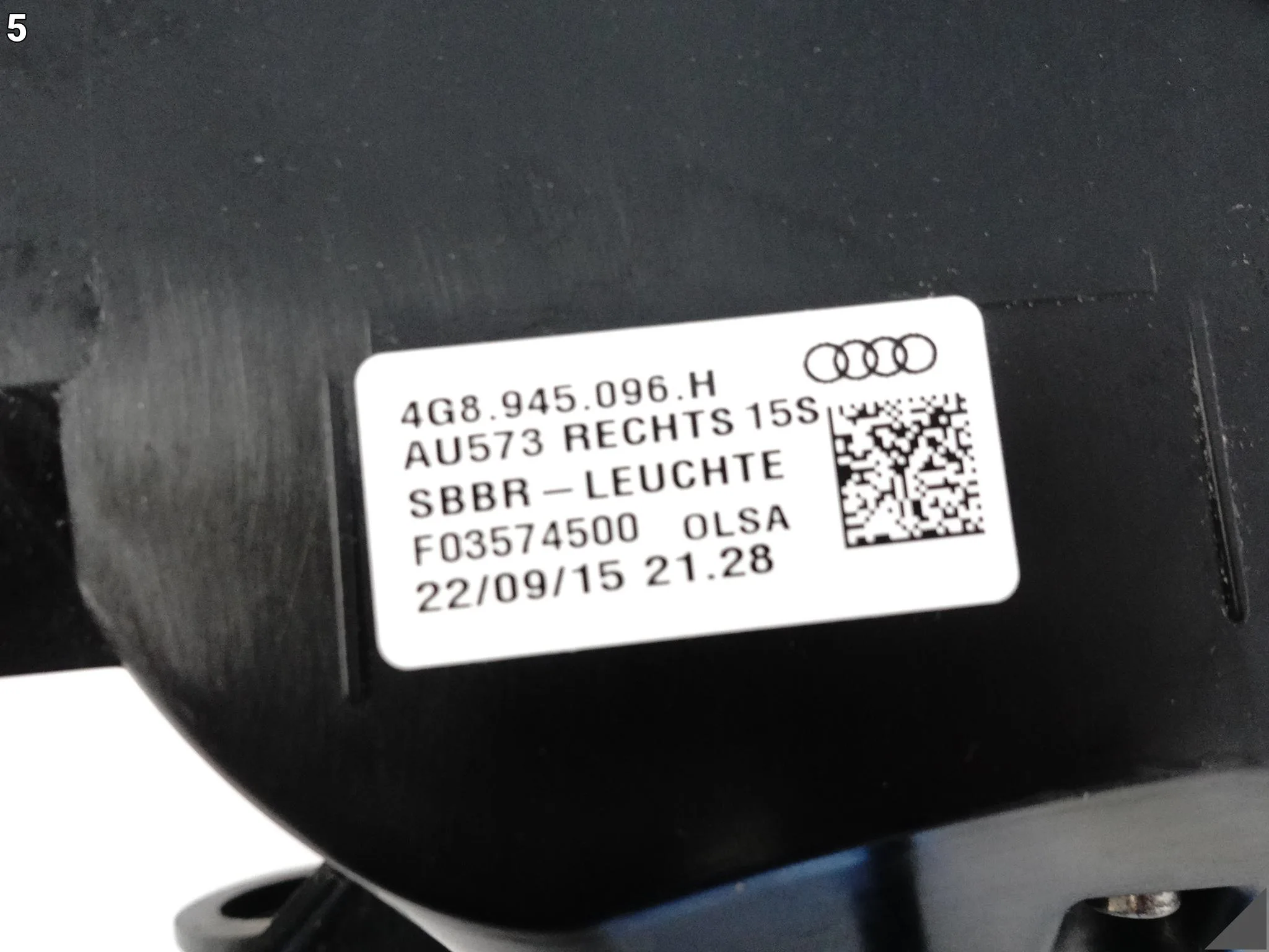 AUDI RS7 S7 A7 4G8 C7 LIFT 14-18 MATRIX LAMPA LED W BŁOTNIK PRAWA TYŁ EU AUDI RS7 S7 A7 4G8 C7 LIFT 14-18 MATRIX LAMPA LED W BŁOTNIK PRAWA TYŁ EU - obrazek 6
