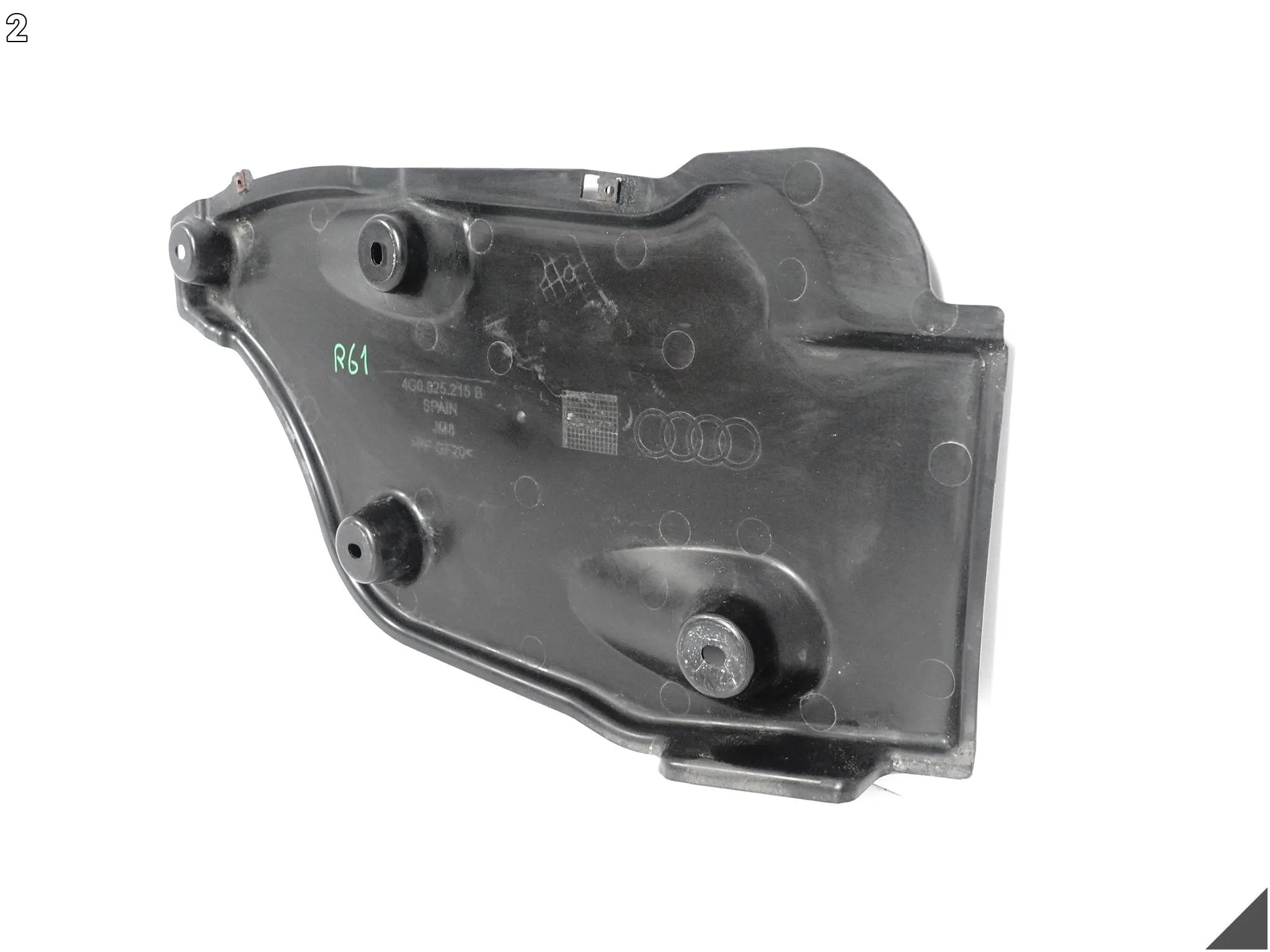 AUDI A7 S7 4G8 A6 S6 4G0 C7 10-18 PŁYTA OSŁONA PODWOZIA LEWA TYŁ 4G0825215B AUDI A7 S7 4G8 A6 S6 4G0 C7 10-18 PŁYTA OSŁONA PODWOZIA LEWA TYŁ 4G0825215B - obrazek 3