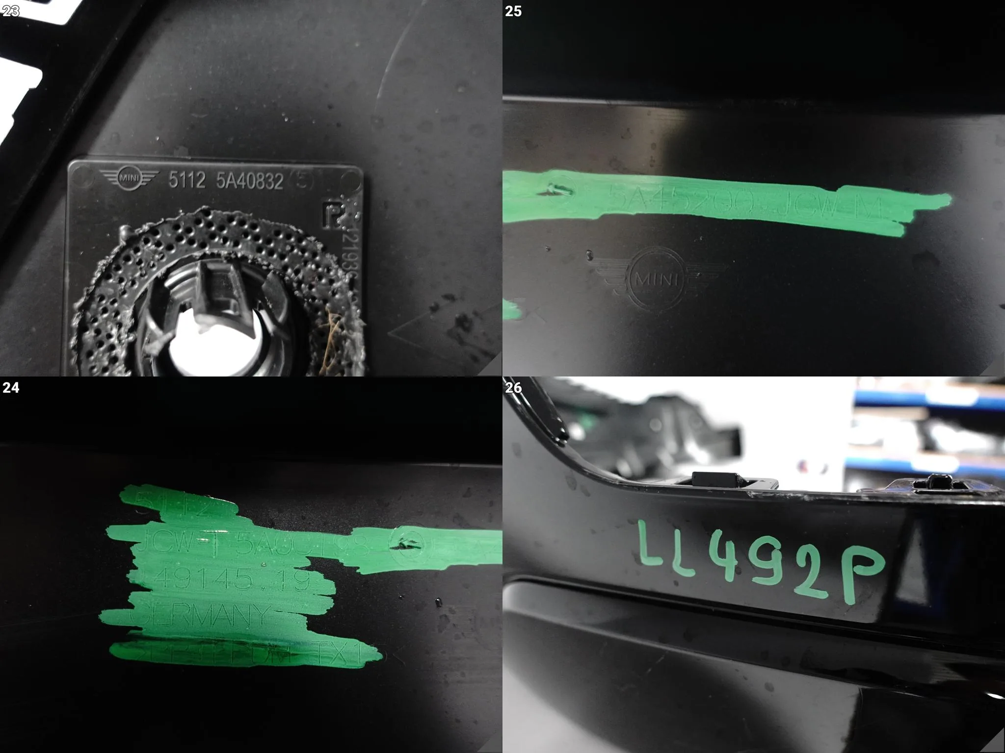 MINI COUNTRYMAN III U25 JCW 23- SPOILER DYFUZOR DOKŁADKA ZDERZAKA TYŁ 6xPDC MINI COUNTRYMAN III U25 JCW 23- SPOILER DYFUZOR DOKŁADKA ZDERZAKA TYŁ 6xPDC - obrazek 15