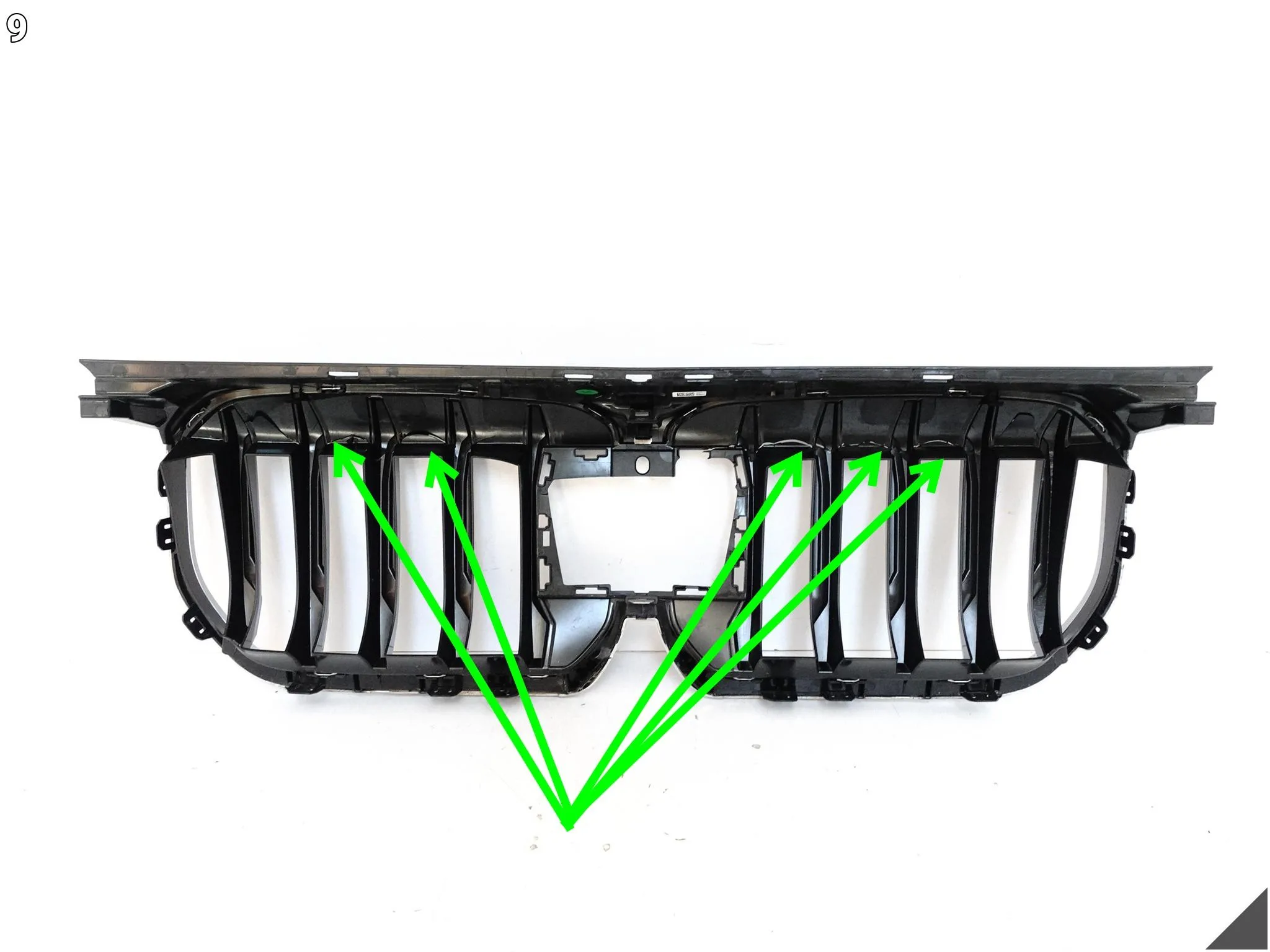 BMW X1 U11 X-LINE 22- ATRAPA GRILL NERKI ZDERZAKA PRZEDNIE PRZÓD 9880301 BMW X1 U11 X-LINE 22- ATRAPA GRILL NERKI ZDERZAKA PRZEDNIE PRZÓD 9880301 - obrazek 10