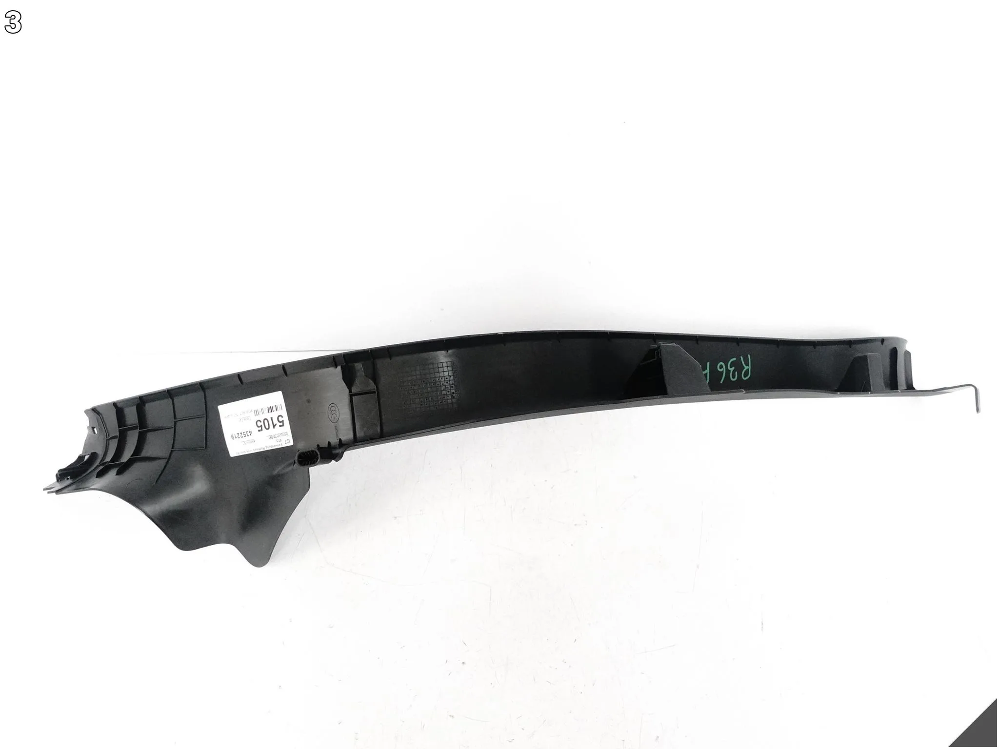AUDI A7 S7 RS7 C7 4G8 10-18 LISTWA POSZYCIE OSŁONA PROGU LEWA TYŁ 4PK SOUL AUDI A7 S7 RS7 C7 4G8 10-18 LISTWA POSZYCIE OSŁONA PROGU LEWA TYŁ 4PK SOUL - obrazek 4