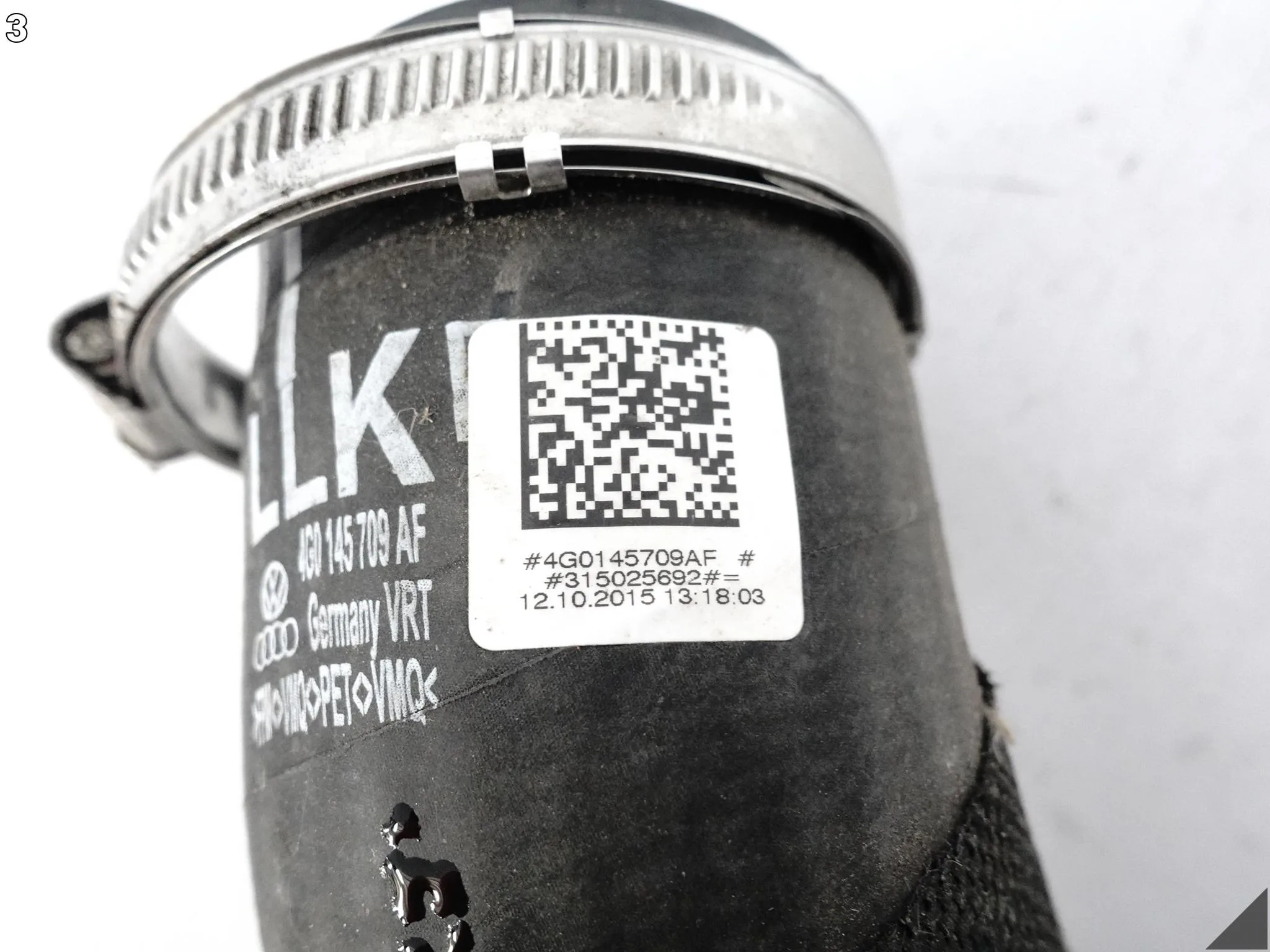 AUDI A7 S7 4G8 A6 S6 4G0 C7 10-18 PRZEPŁYWOMIERZ RURA WĄŻ INTERCOOLERA AUDI A7 S7 4G8 A6 S6 4G0 C7 10-18 PRZEPŁYWOMIERZ RURA WĄŻ INTERCOOLERA - obrazek 4