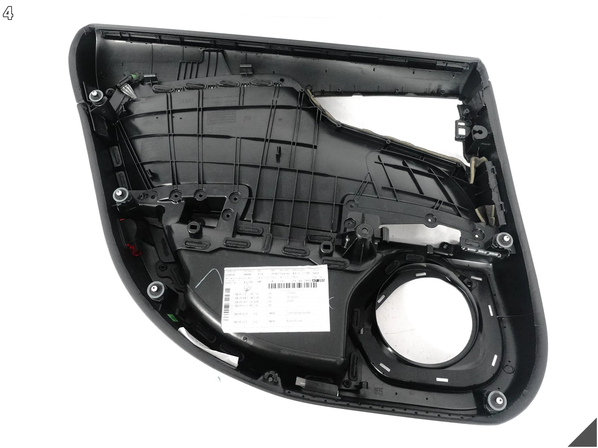 AUDI A7 S7 RS7 C7 4G8 10-18 TAPICERKA BOCZEK DRZWI PRAWY TYŁ ALCANTARA SOUL AUDI A7 S7 RS7 C7 4G8 10-18 TAPICERKA BOCZEK DRZWI PRAWY TYŁ ALCANTARA SOUL - obrazek 5