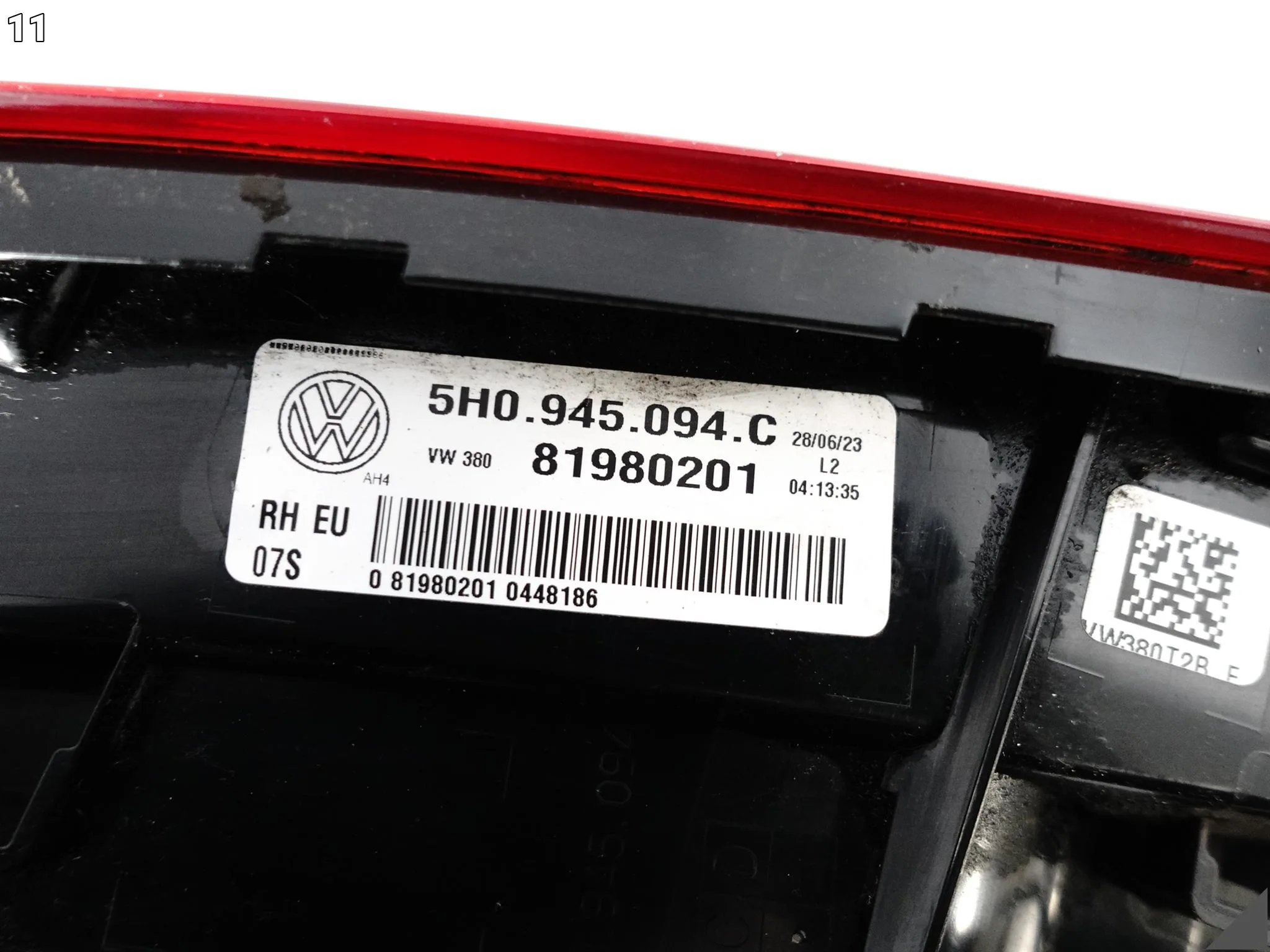 VW GOLF 8 VIII 5H0 5H9 HB VARIANT KOMBI 19-24 LAMPA LED W KLAPĘ PRAWA TYŁ VW GOLF 8 VIII 5H0 5H9 HB VARIANT KOMBI 19-24 LAMPA LED W KLAPĘ PRAWA TYŁ - obrazek 12