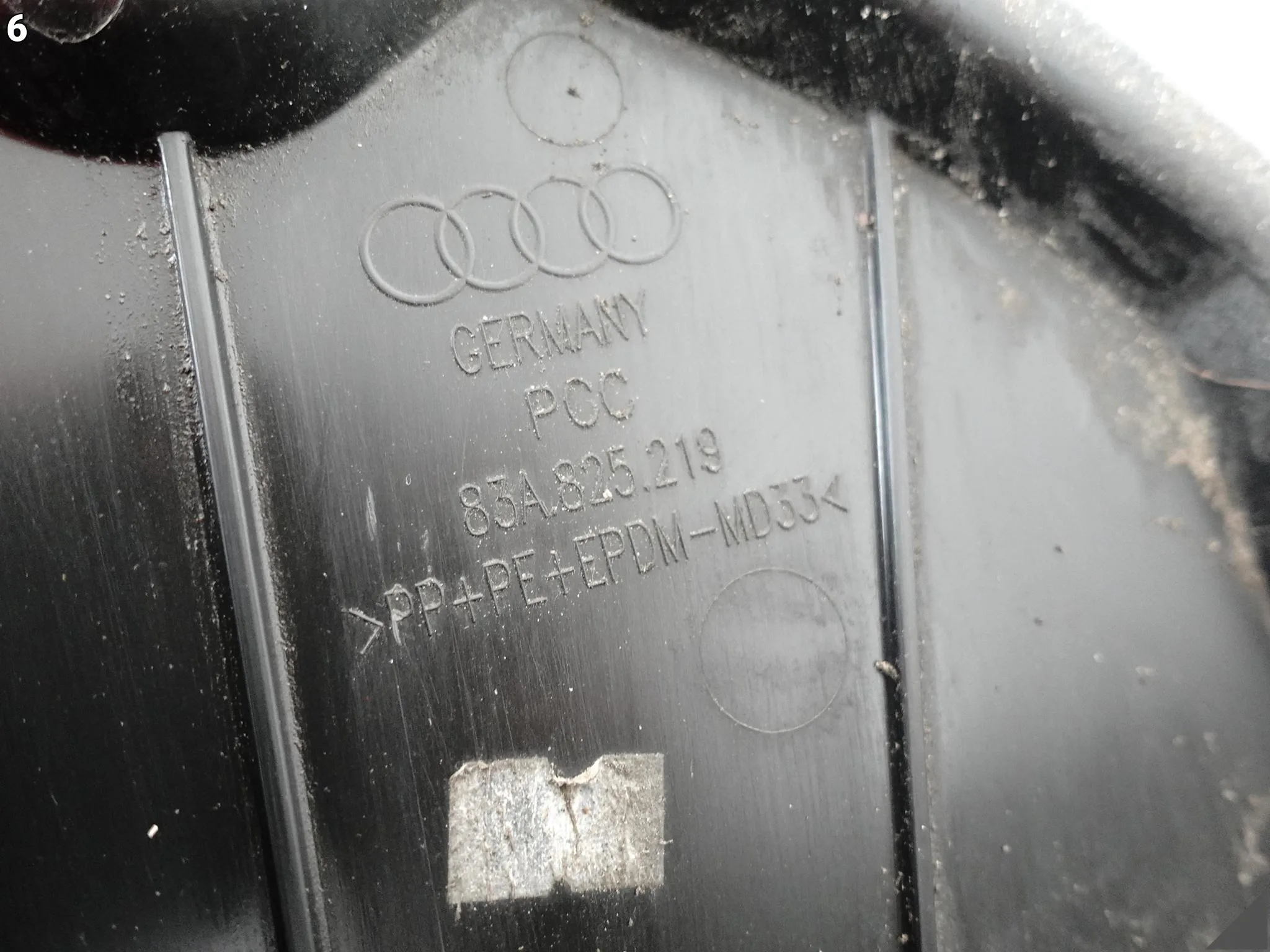 AUDI Q3 II 83A F3 18-25 NADKOLE OSŁONA POSZYCIE WNĘKI KOŁA TYŁ LEWE 24KM AUDI Q3 II 83A F3 18-25 NADKOLE OSŁONA POSZYCIE WNĘKI KOŁA TYŁ LEWE 24KM - obrazek 7