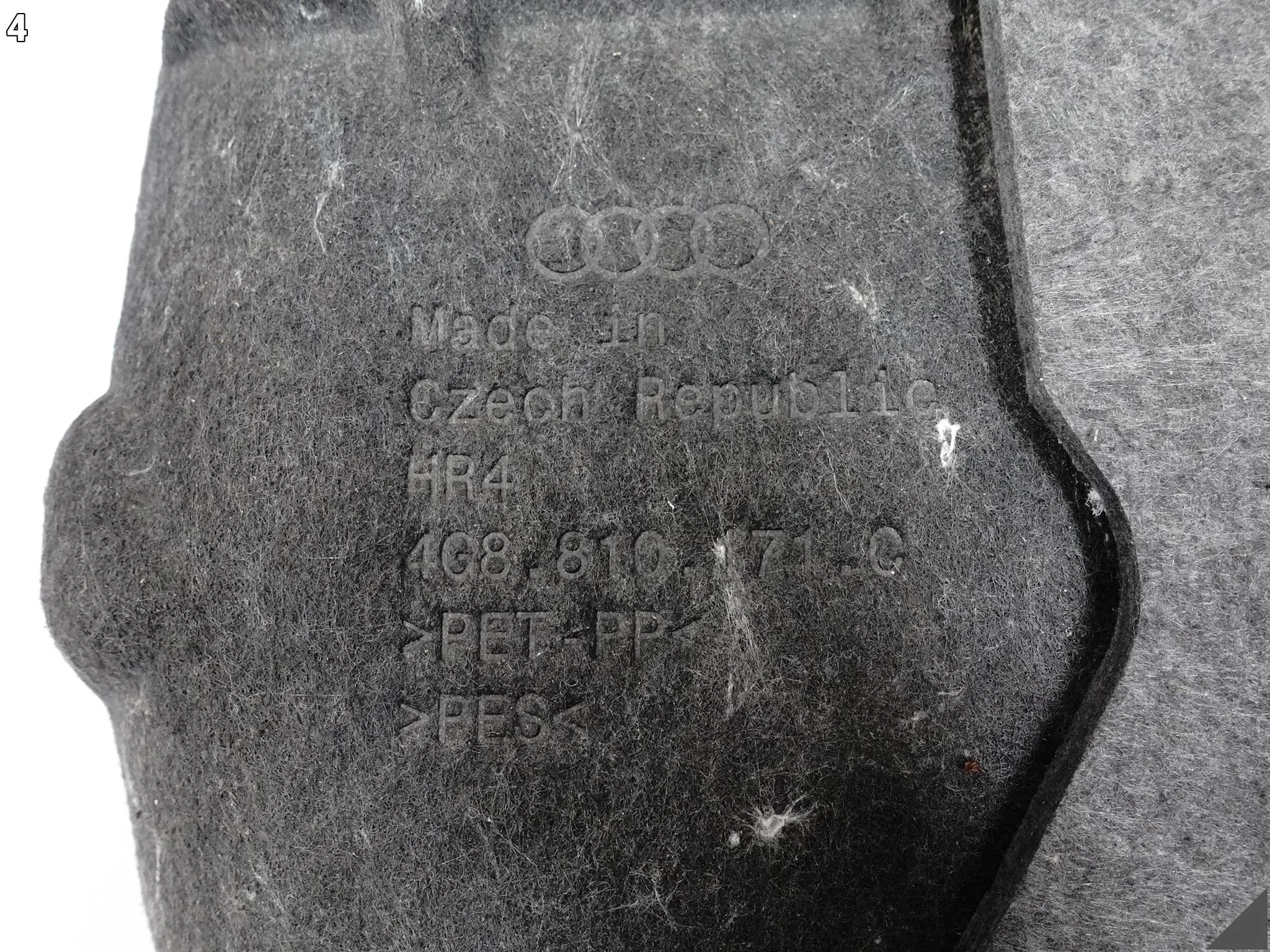 AUDI A7 S7 4G8 10-18 NADKOLE OSŁONA POSZYCIE WNĘKI KOŁA LEWE TYŁ 4G8810171C AUDI A7 S7 4G8 10-18 NADKOLE OSŁONA POSZYCIE WNĘKI KOŁA LEWE TYŁ 4G8810171C - obrazek 5