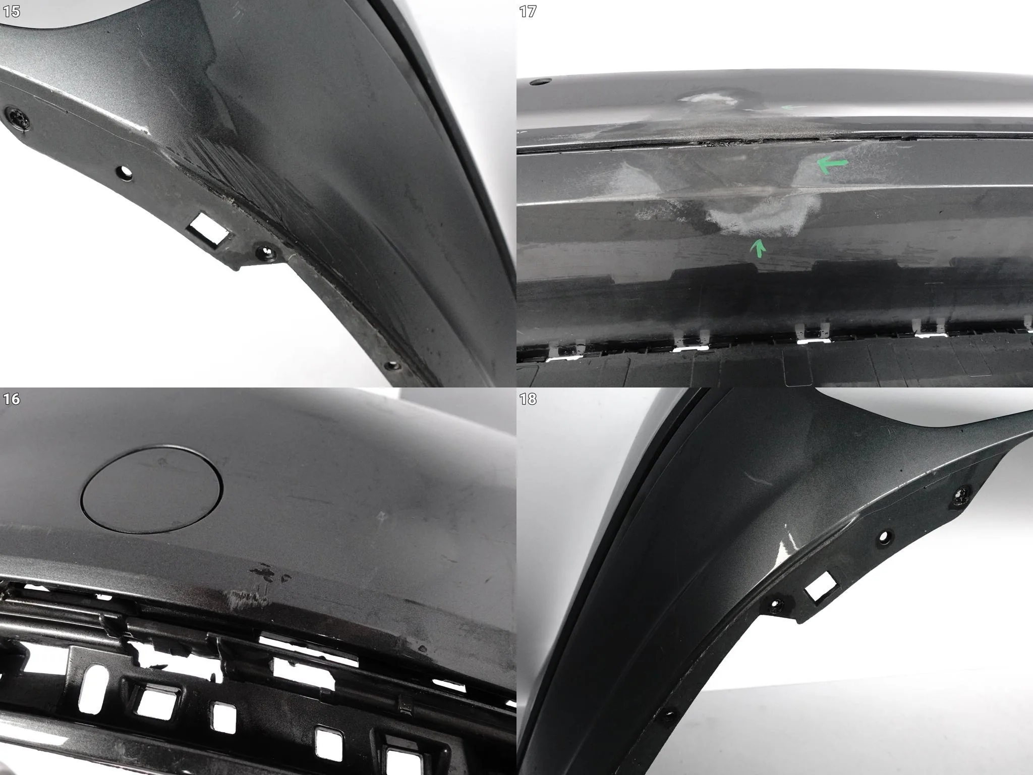 VW PASSAT B8 3G9 VARIANT KOMBI R-LINE 14-19 ZDERZAK SPOILER TYŁ (6xPDC) VW PASSAT B8 3G9 VARIANT KOMBI R-LINE 14-19 ZDERZAK SPOILER TYŁ (6xPDC) - obrazek 13