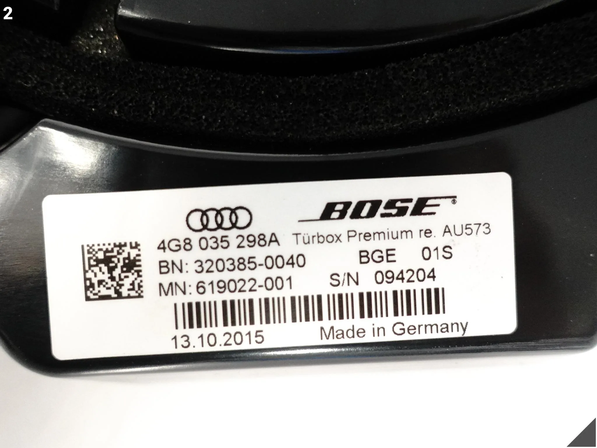 AUDI A7 S7 RS7 4G8 C7 14-18 LIFT ZESTAW GŁOŚNIKÓW WZMACNIACZ BOSE AUDI A7 S7 RS7 4G8 C7 14-18 LIFT ZESTAW GŁOŚNIKÓW WZMACNIACZ BOSE - obrazek 3