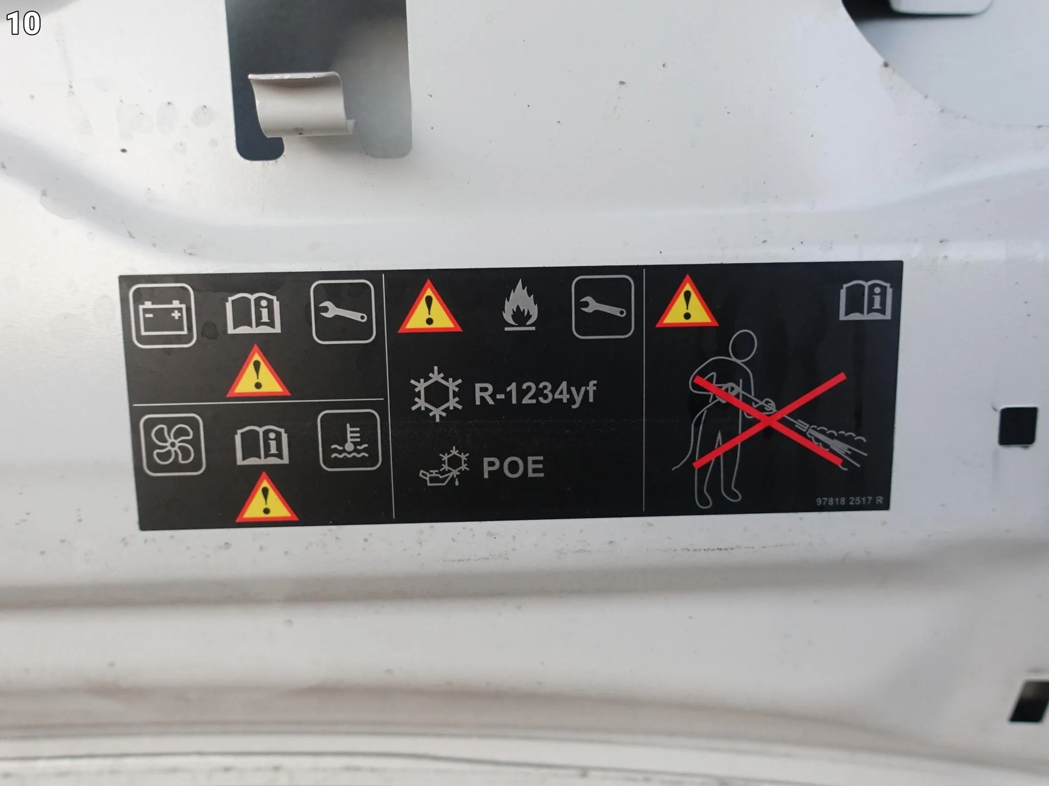 RENAULT ZOE ZE 50 19-24 LIFT MASKA POKRYWA SILNIKA PRZÓD RENAULT ZOE ZE 50 19-24 LIFT MASKA POKRYWA SILNIKA PRZÓD - obrazek 11