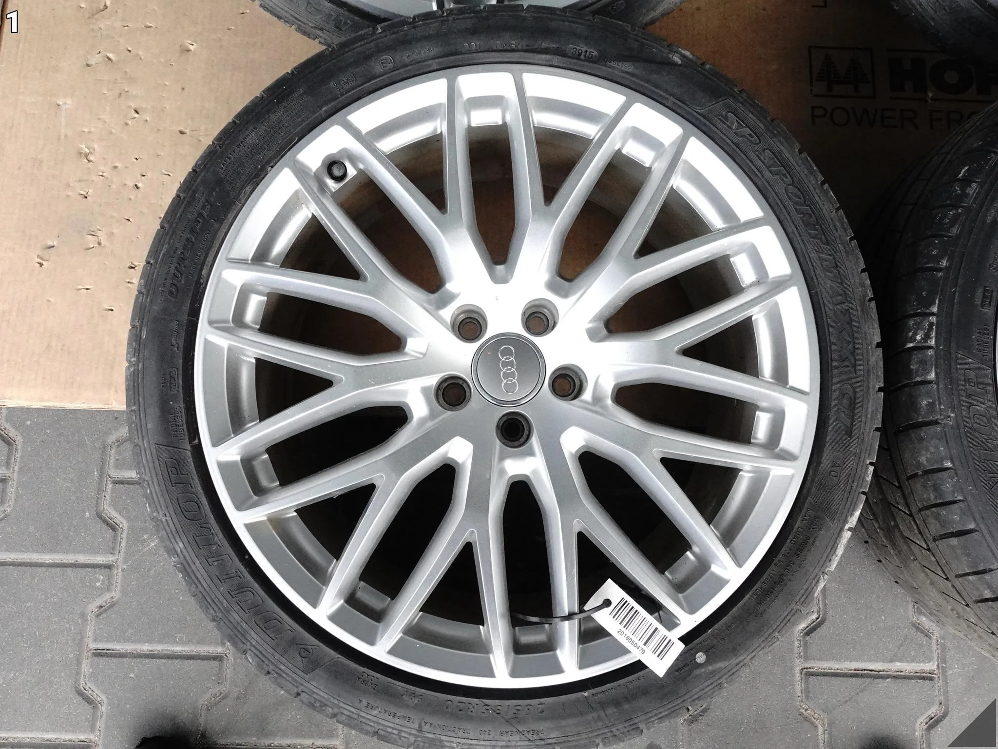 AUDI A7 S7 4G8 C7 A8 S8 4H0 KOŁA FELGI OPONY DUNLOP 265/35 15ROK 9Jx20 ET37 AUDI A7 S7 4G8 C7 A8 S8 4H0 KOŁA FELGI OPONY DUNLOP 265/35 15ROK 9Jx20 ET37 - obrazek 2