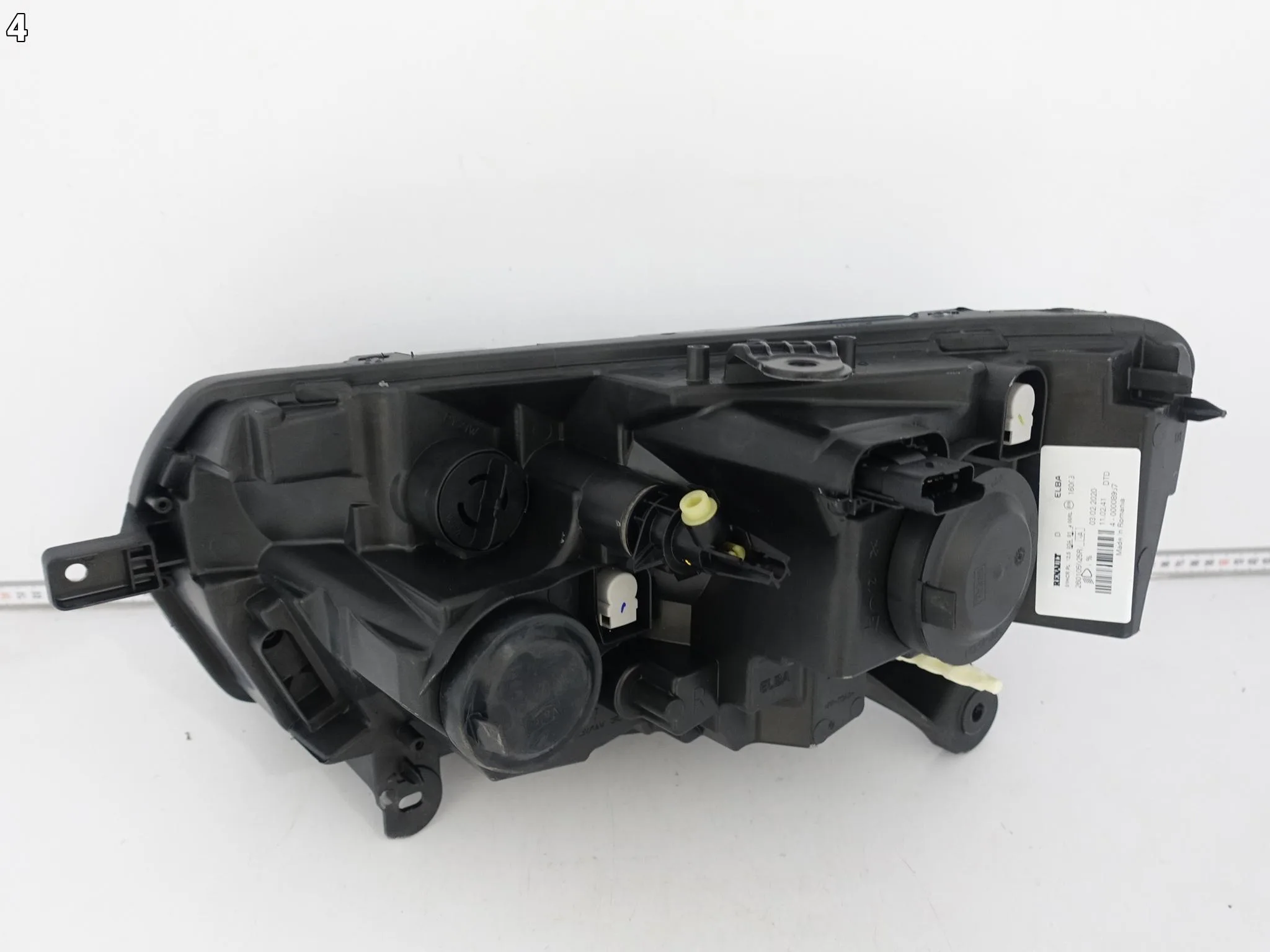 DACIA SANDERO LOGAN II 2 LIFT 17-20 LAMPA PRAWA ZWYKŁA HALOGEN H7 + LED EU DACIA SANDERO LOGAN II 2 LIFT 17-20 LAMPA PRAWA ZWYKŁA HALOGEN H7 + LED EU - obrazek 5