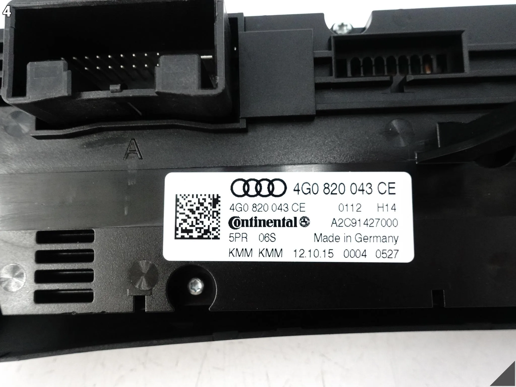 AUDI A7 S7 RS7 4G8 A6 S6 RS6 4G0 C7 LIFT 14-18 PANEL KLIMATYZACJI NAWIEWU AUDI A7 S7 RS7 4G8 A6 S6 RS6 4G0 C7 LIFT 14-18 PANEL KLIMATYZACJI NAWIEWU - obrazek 5