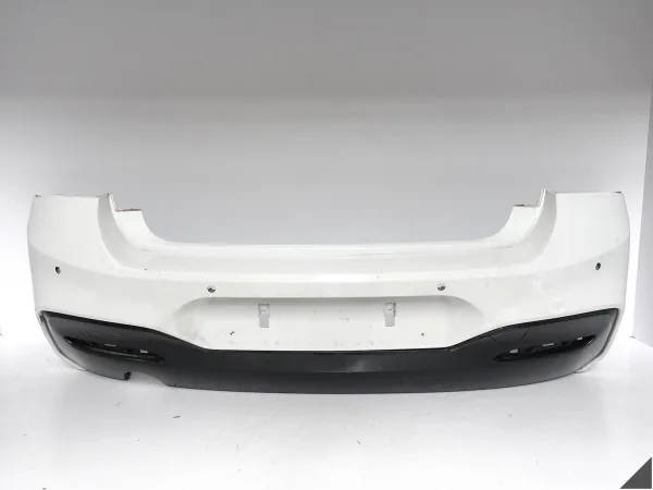BMW 1 F20 F21 LCI LIFT M-PAKIET 15-19 ZDERZAK BUMPER + SPOILER TYŁ (4xPDC)