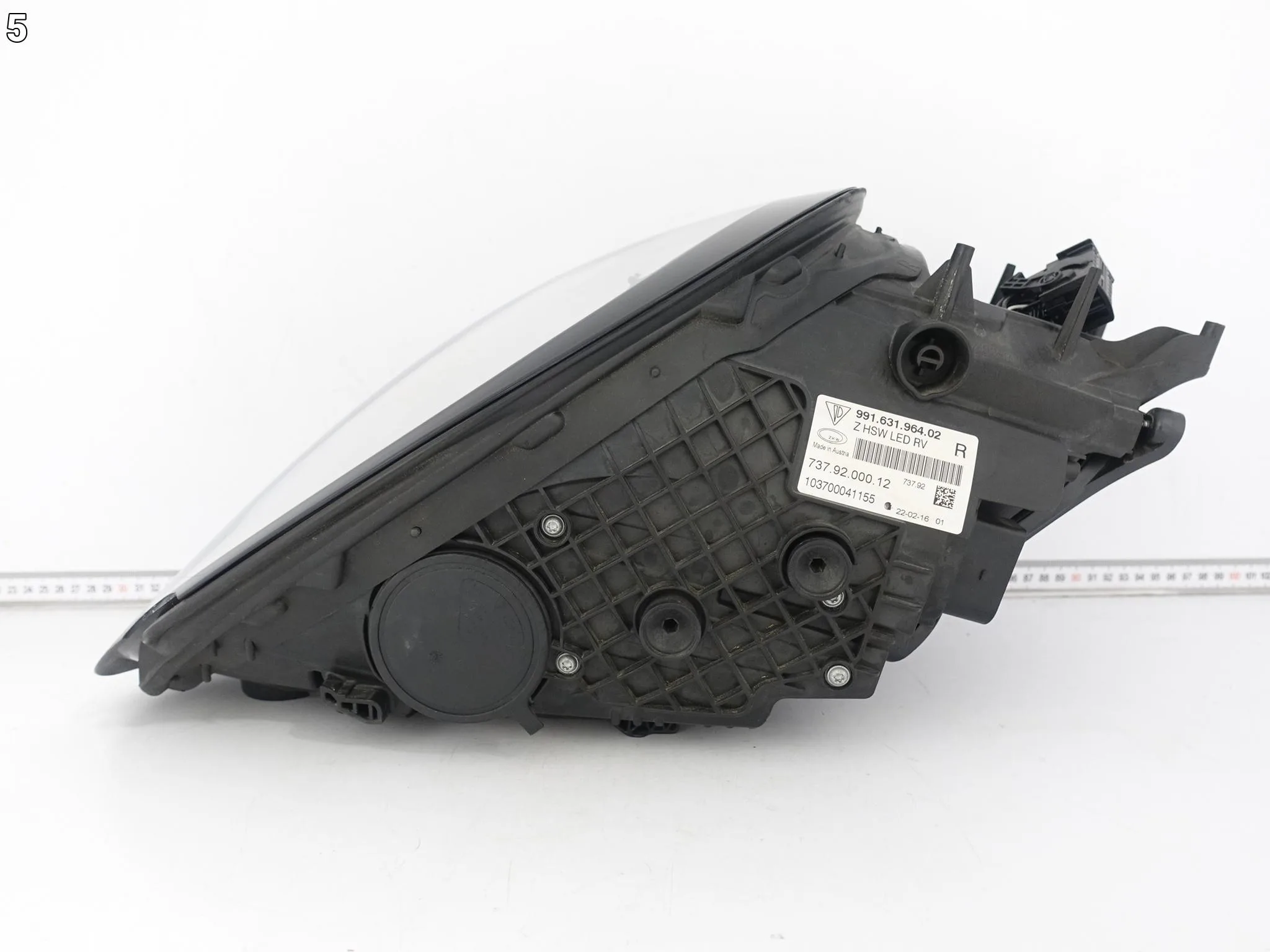 PORSCHE 991 991.1 991.2 GT3 RS GT3RS 15- LAMPA FULL LED BLACK PRAWA EUROPA PORSCHE 991 991.1 991.2 GT3 RS GT3RS 15- LAMPA FULL LED BLACK PRAWA EUROPA - obrazek 6