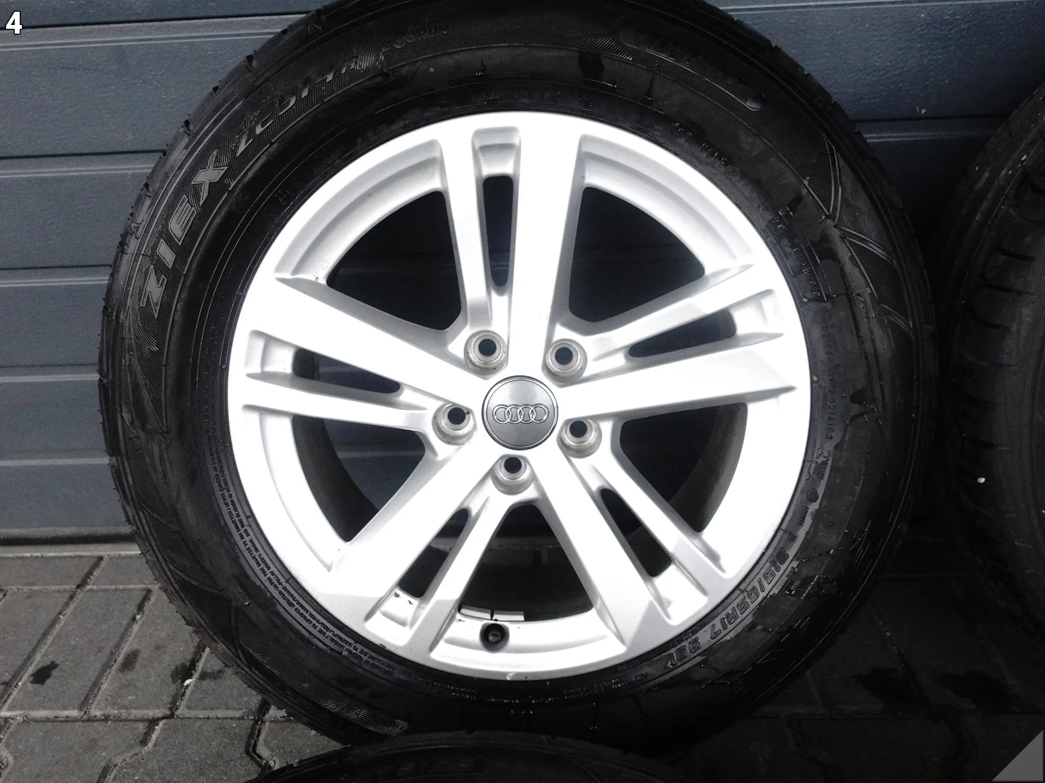 AUDI Q3 83A F3 KOŁA FELGI +OPONY FALKEN 215/65 19ROK 8,7MM LATO 7Jx17 ET40 AUDI Q3 83A F3 KOŁA FELGI +OPONY FALKEN 215/65 19ROK 8,7MM LATO 7Jx17 ET40 - obrazek 5