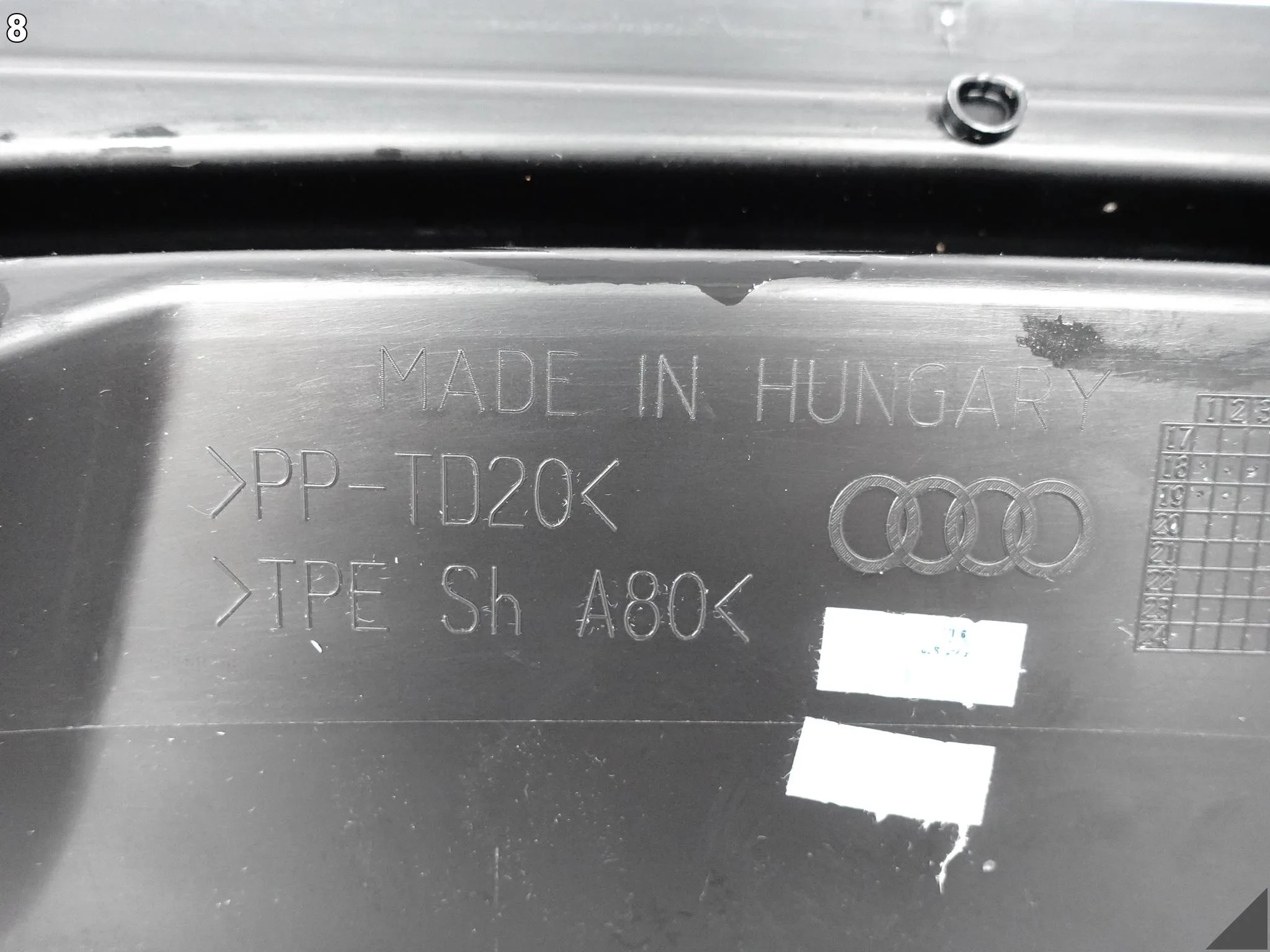 AUDI Q3 II 83A F3 18-25 OSŁONA PODSZYBIE MASKOWNICA PRZÓD 9B9 35TDI EU AUDI Q3 II 83A F3 18-25 OSŁONA PODSZYBIE MASKOWNICA PRZÓD 9B9 35TDI EU - obrazek 9