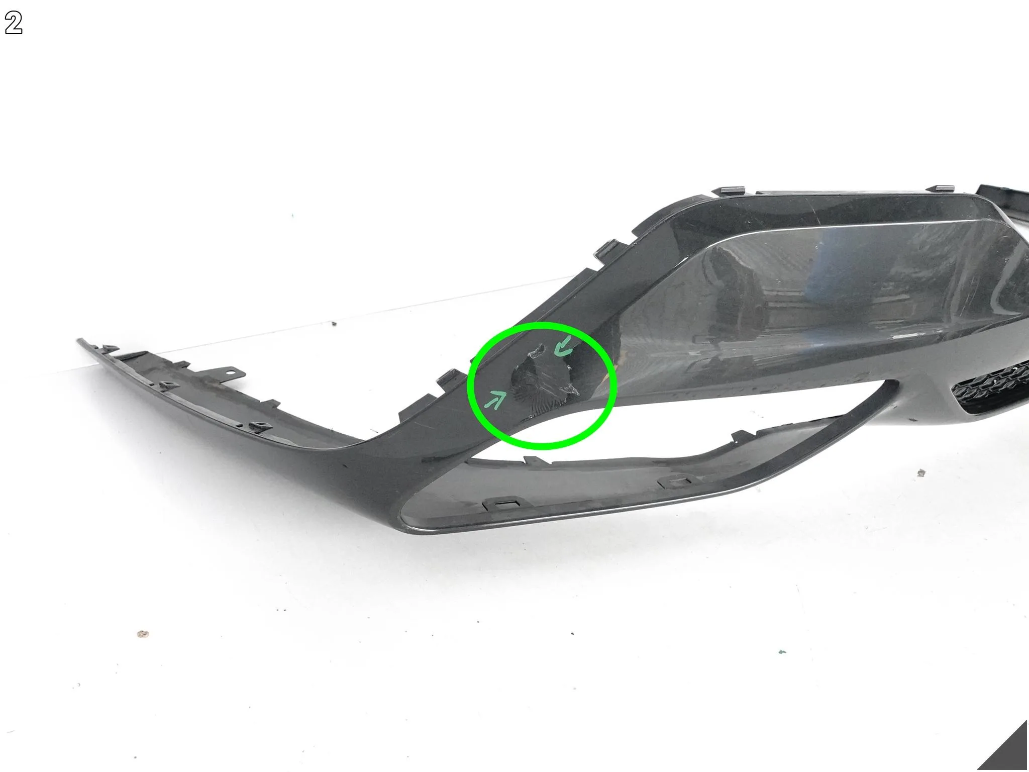 BMW 8 G14 G15 G16 M-PAKIET MSP 18-22 SPOILER DYFUZOR DOKŁADKA ZDERZAKA TYŁ BMW 8 G14 G15 G16 M-PAKIET MSP 18-22 SPOILER DYFUZOR DOKŁADKA ZDERZAKA TYŁ - obrazek 3