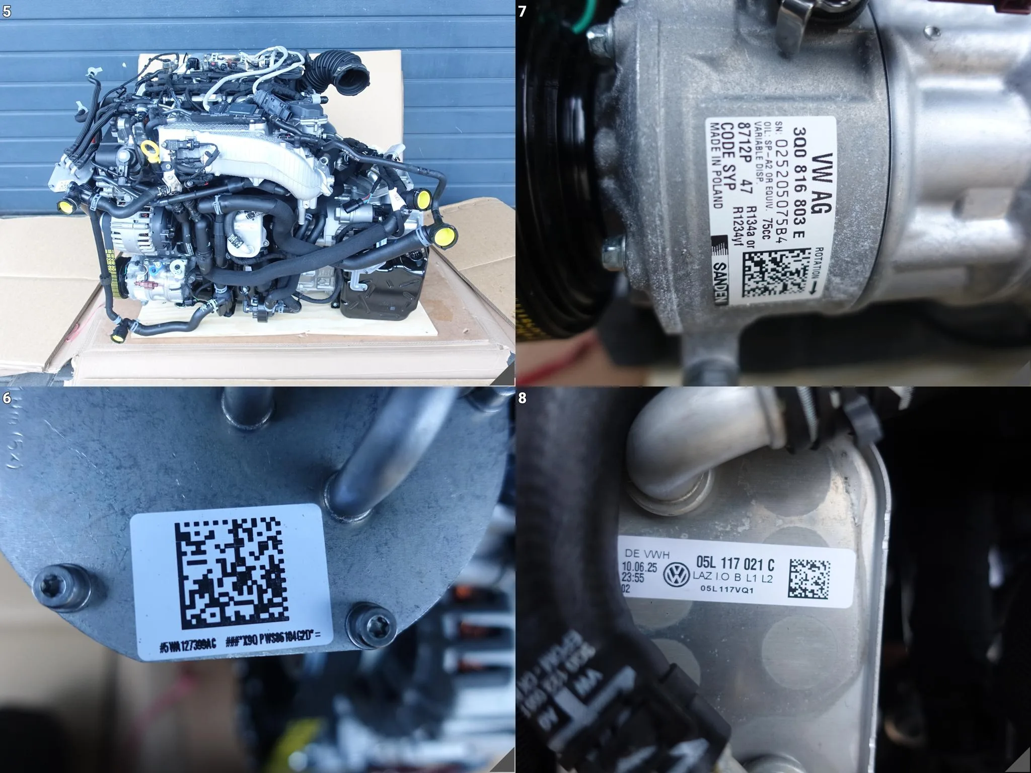 VW TIGUAN CT1 III 571 24- SILNIK 2.0TDI 150KM DXPA42212 + SKRZYNIA DSG7 WJT VW TIGUAN CT1 III 571 24- SILNIK 2.0TDI 150KM DXPA42212 + SKRZYNIA DSG7 WJT - obrazek 6