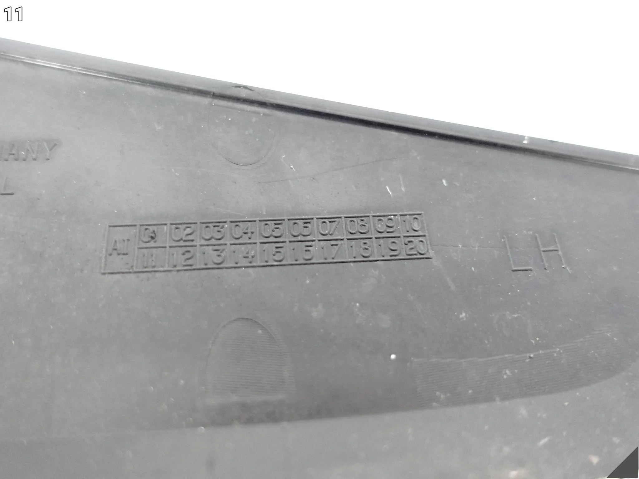 BMW 5 G30 G31 M-PAKIET MSP LCI / LIFT 20-24 LISTWA W ZDERZAK PRZÓD LEWA BMW 5 G30 G31 M-PAKIET MSP LCI / LIFT 20-24 LISTWA W ZDERZAK PRZÓD LEWA - obrazek 12