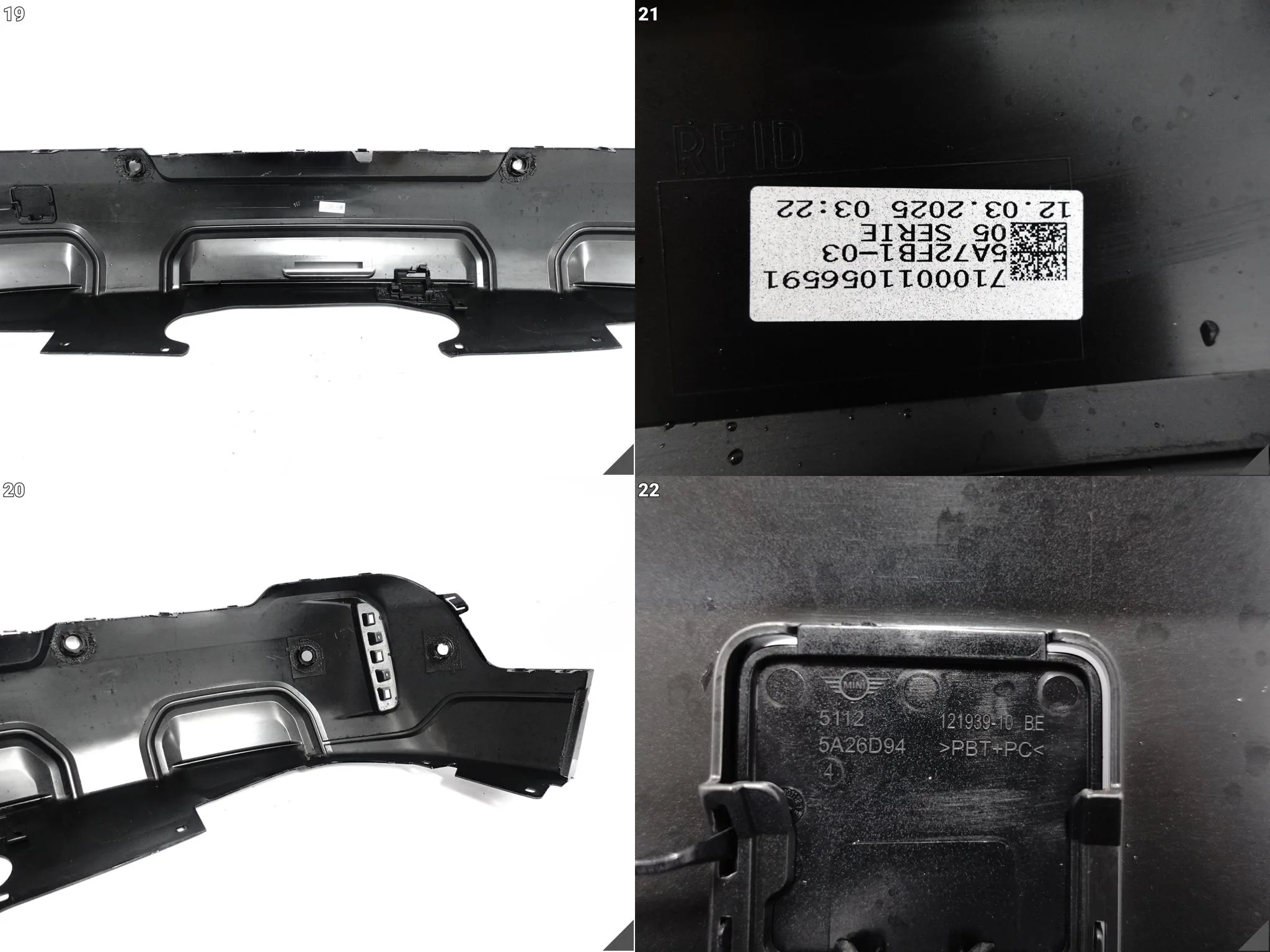 MINI COUNTRYMAN III U25 JCW 23- SPOILER DYFUZOR DOKŁADKA ZDERZAKA TYŁ 6xPDC MINI COUNTRYMAN III U25 JCW 23- SPOILER DYFUZOR DOKŁADKA ZDERZAKA TYŁ 6xPDC - obrazek 14